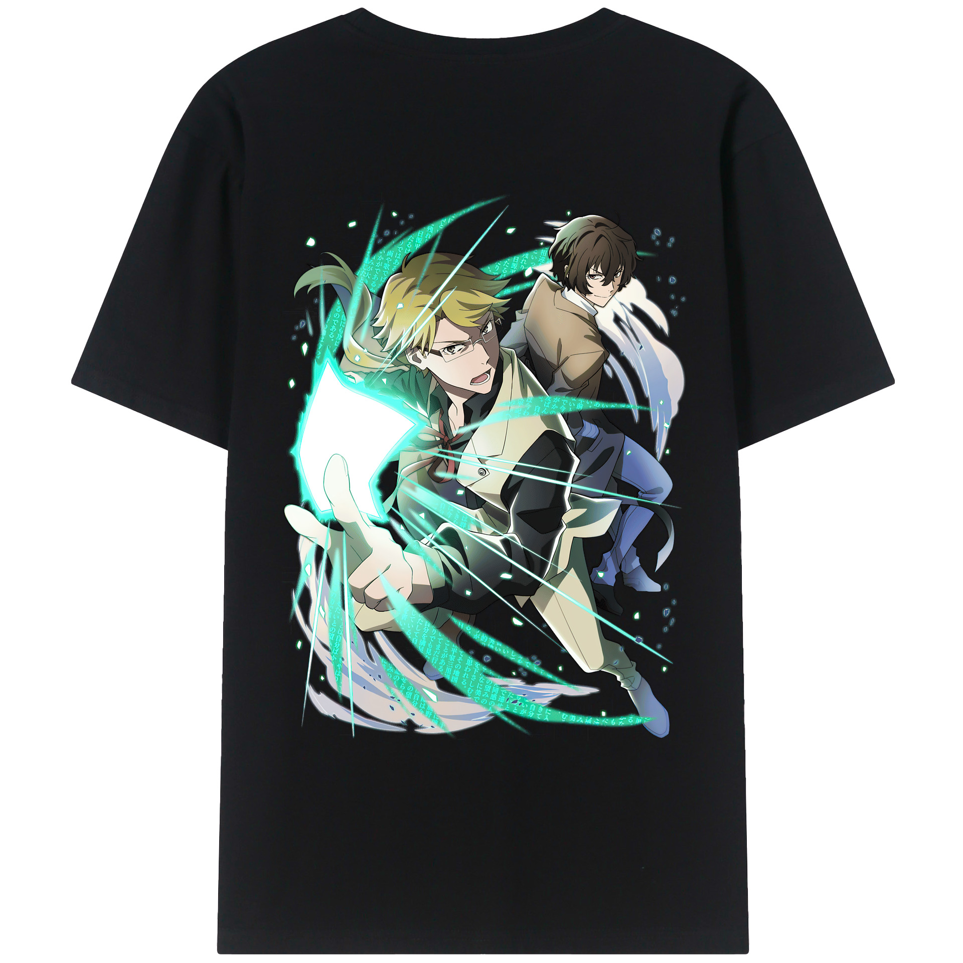 （画像用） 文豪ストレイドッグス Bungo Stray Dogs レディース半袖Tシャツ(バックプリント)