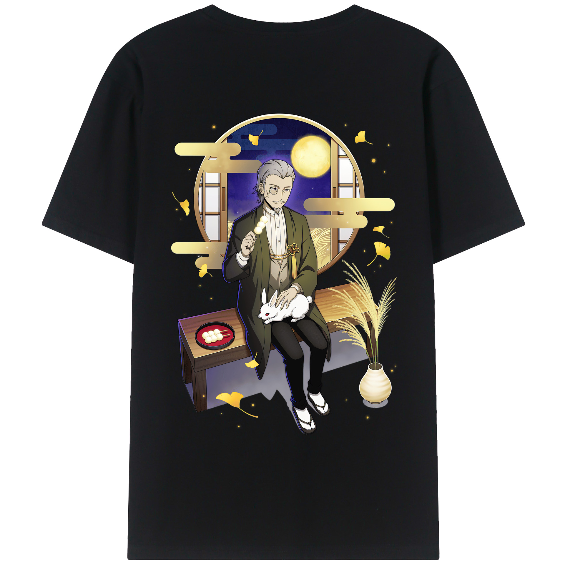 （画像用） 文豪ストレイドッグス Bungo Stray Dogs レディース半袖Tシャツ(バックプリント)
