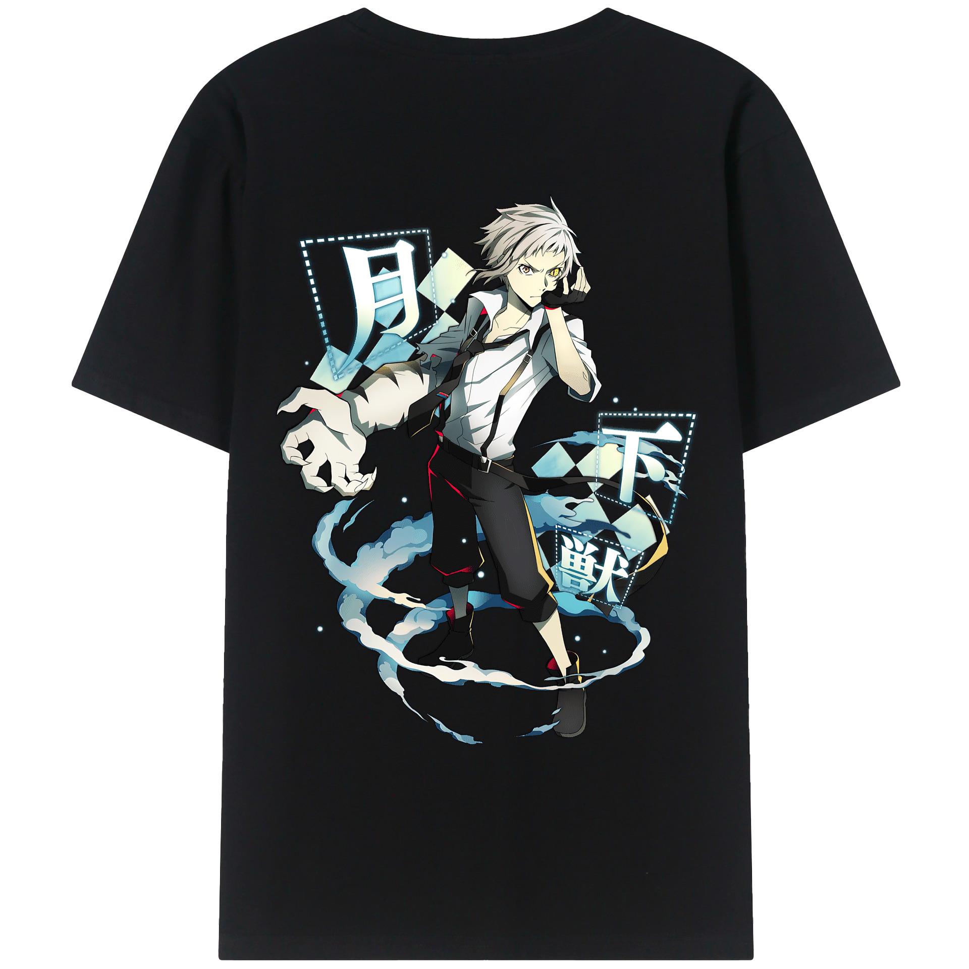 （画像用） 文豪ストレイドッグス Bungo Stray Dogs レディース半袖Tシャツ(バックプリント)
