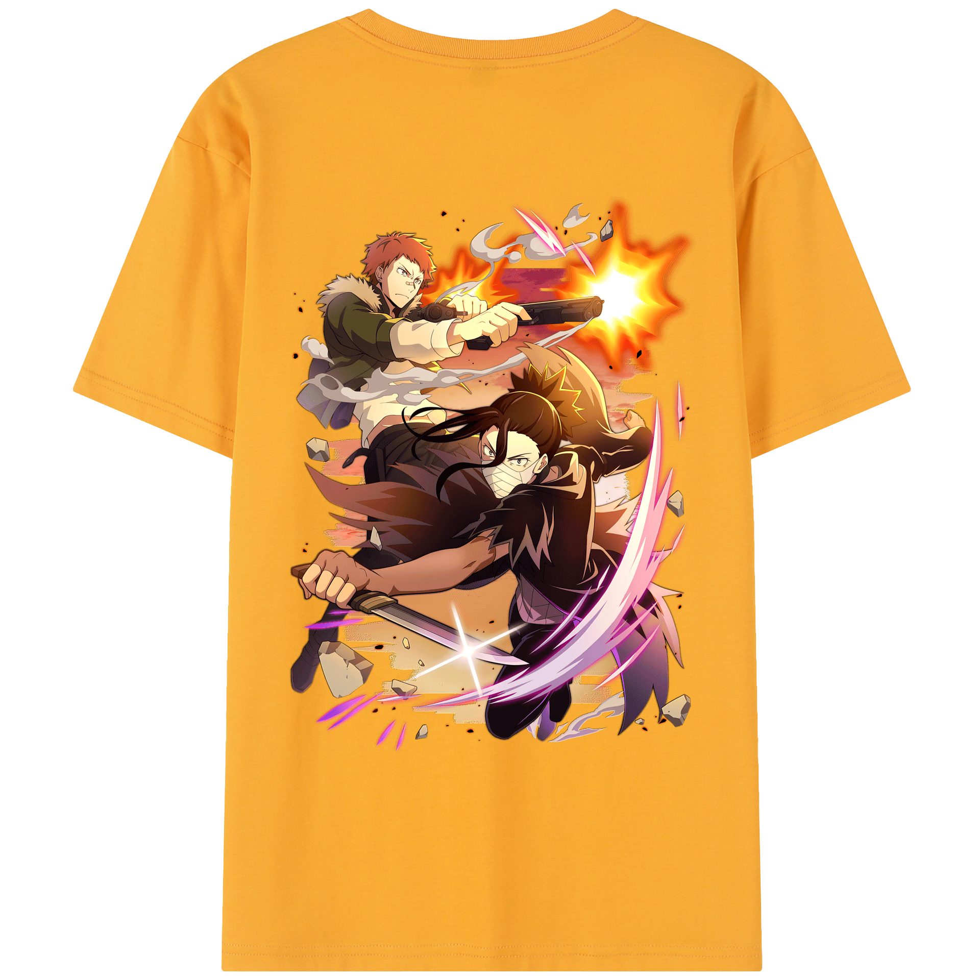 （画像用） 文豪ストレイドッグス Bungo Stray Dogs レディース半袖Tシャツ(バックプリント)