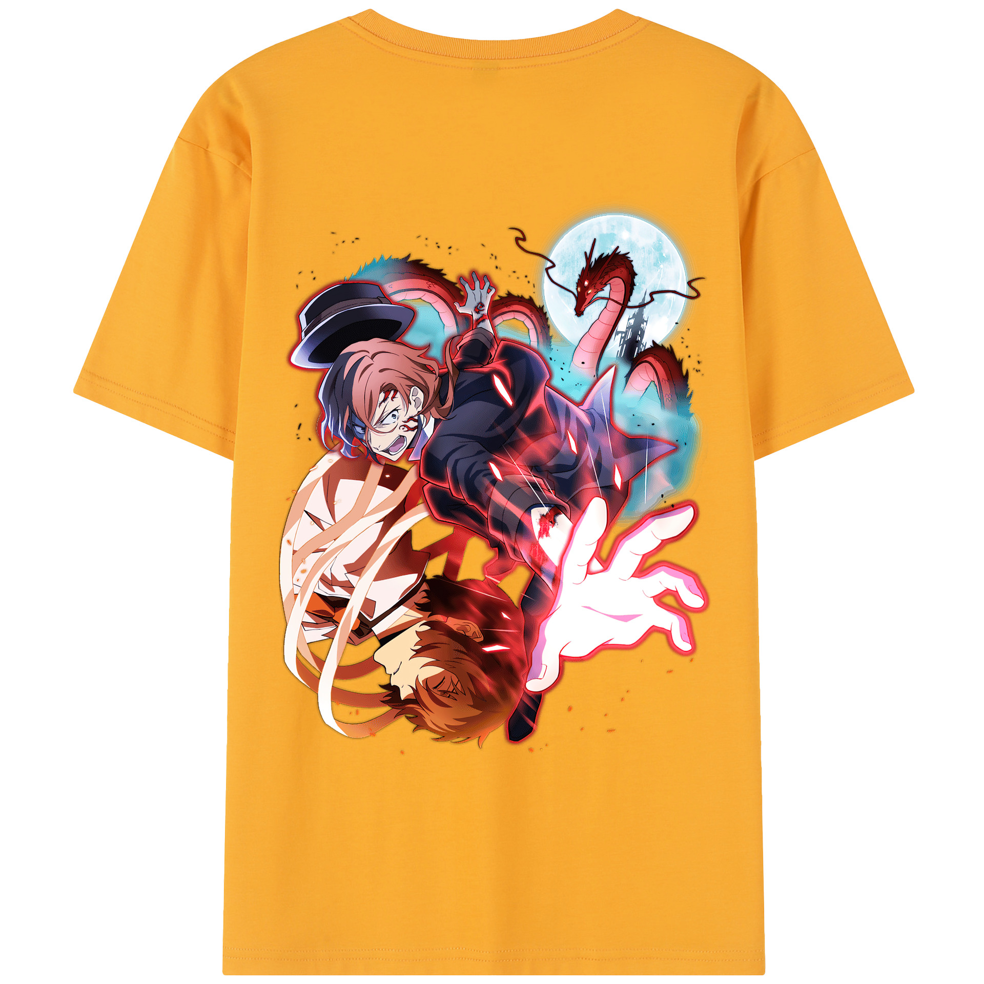 （画像用） 文豪ストレイドッグス Bungo Stray Dogs レディース半袖Tシャツ(バックプリント)