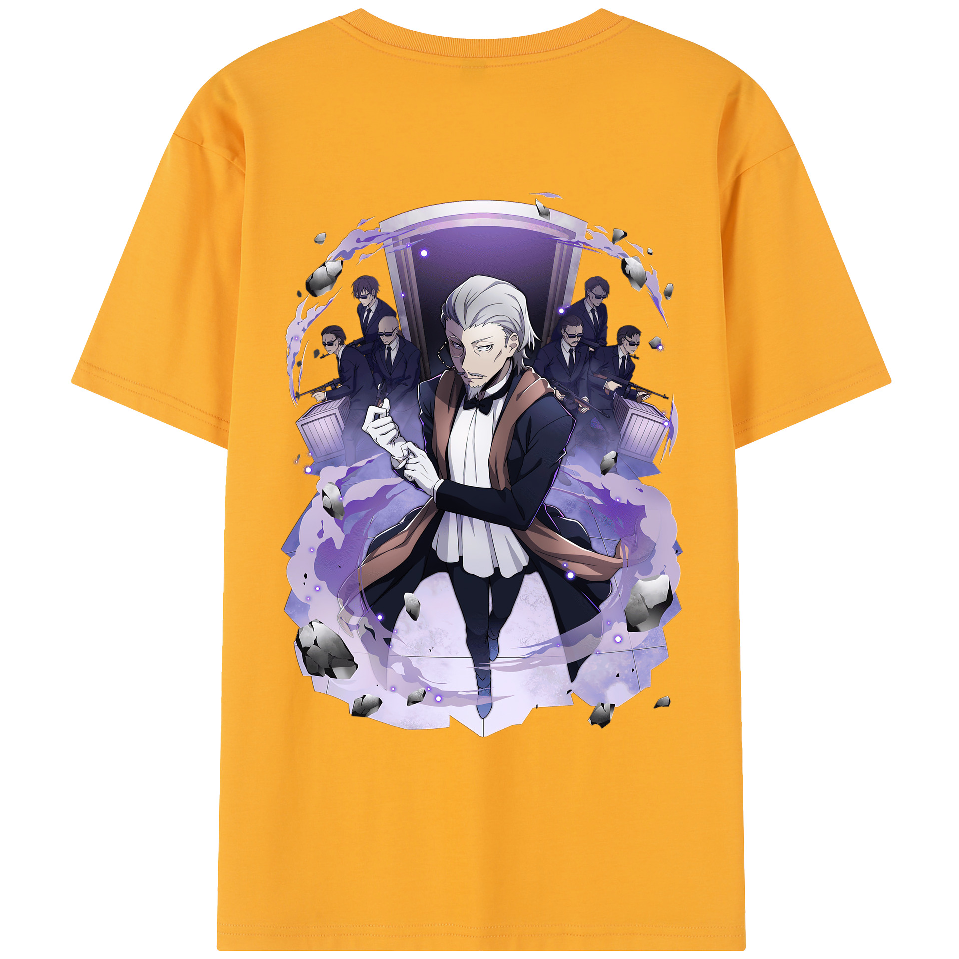 （画像用） 文豪ストレイドッグス Bungo Stray Dogs レディース半袖Tシャツ(バックプリント)