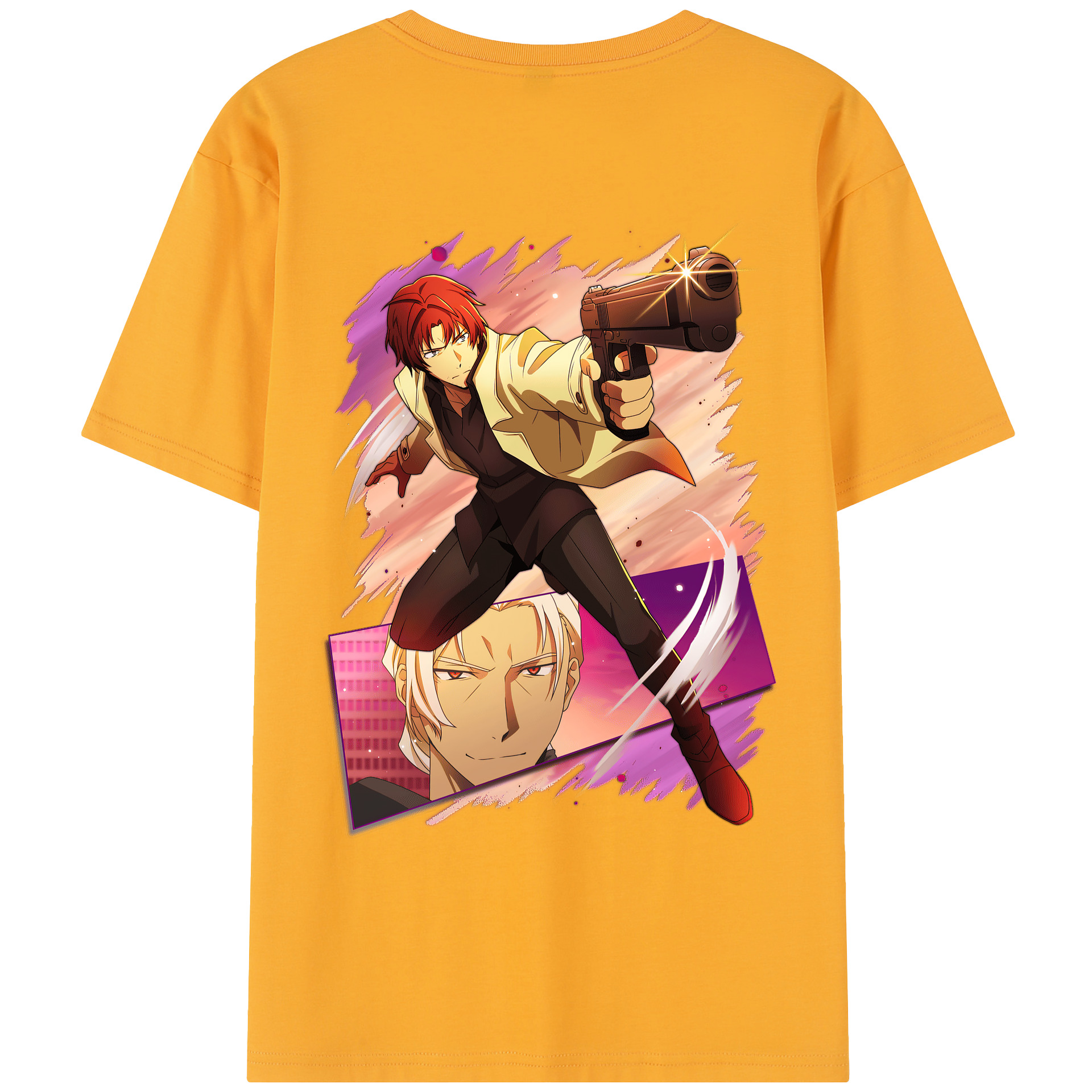 （画像用） 文豪ストレイドッグス Bungo Stray Dogs レディース半袖Tシャツ(バックプリント)