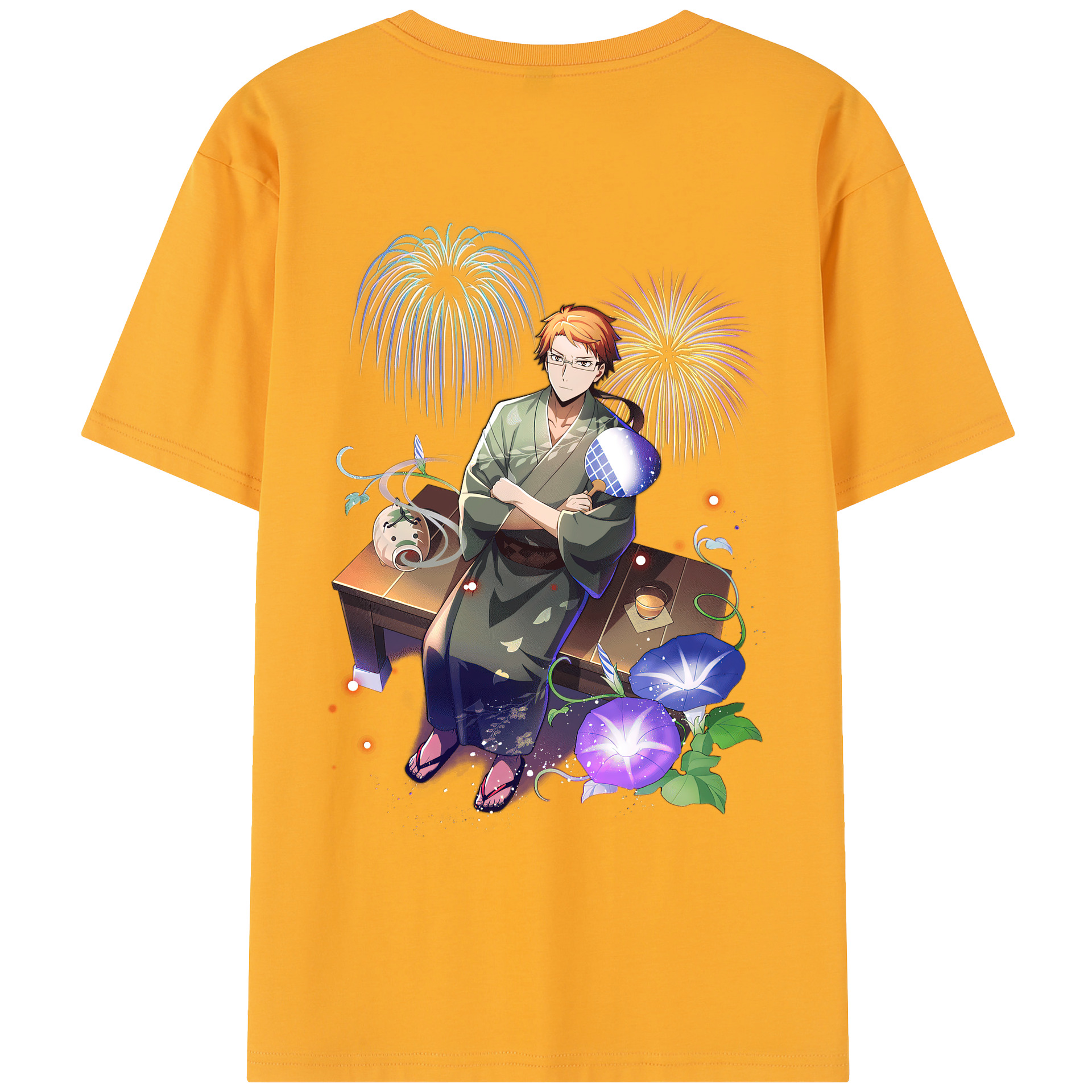 （画像用） 文豪ストレイドッグス Bungo Stray Dogs レディース半袖Tシャツ(バックプリント)