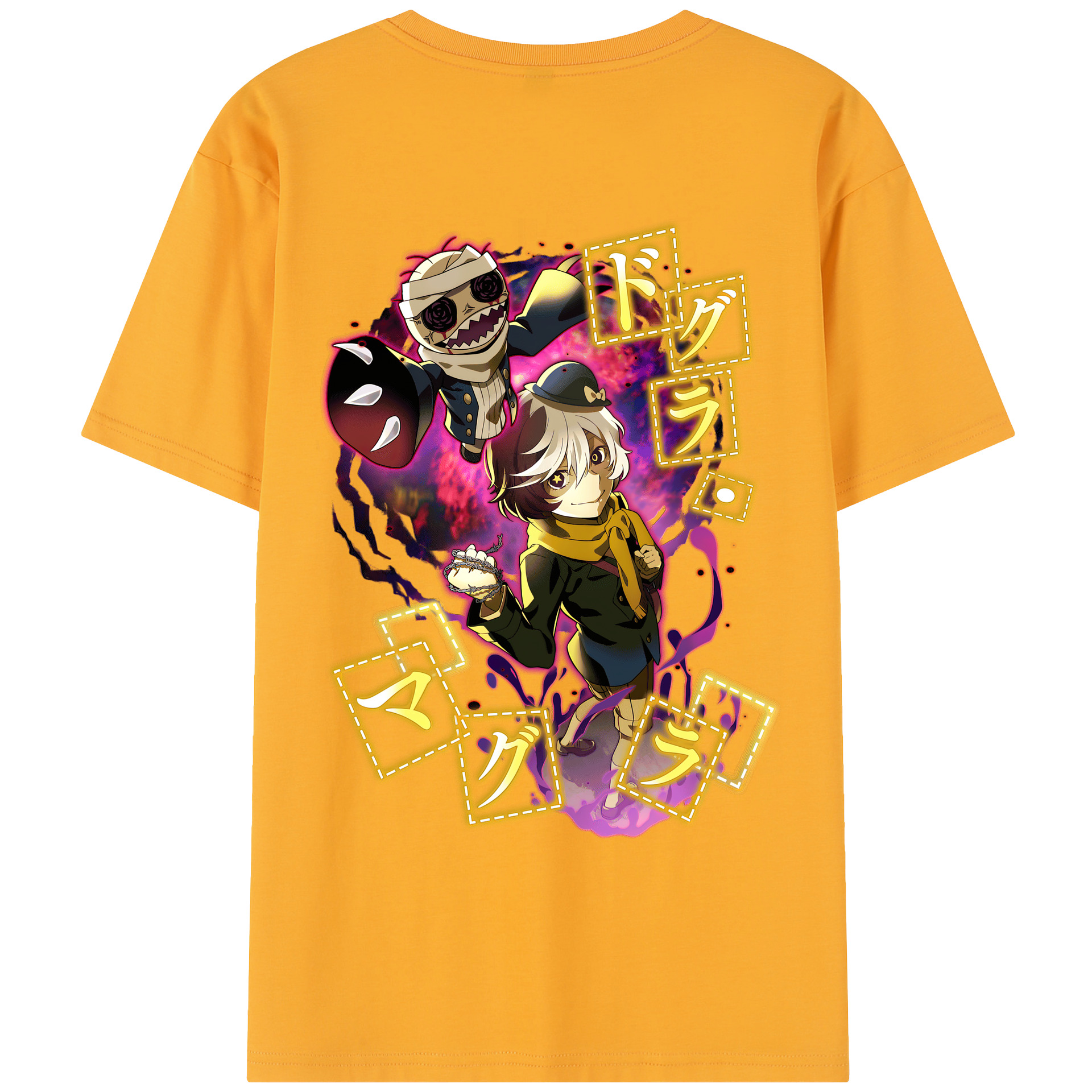 （画像用） 文豪ストレイドッグス Bungo Stray Dogs レディース半袖Tシャツ(バックプリント)