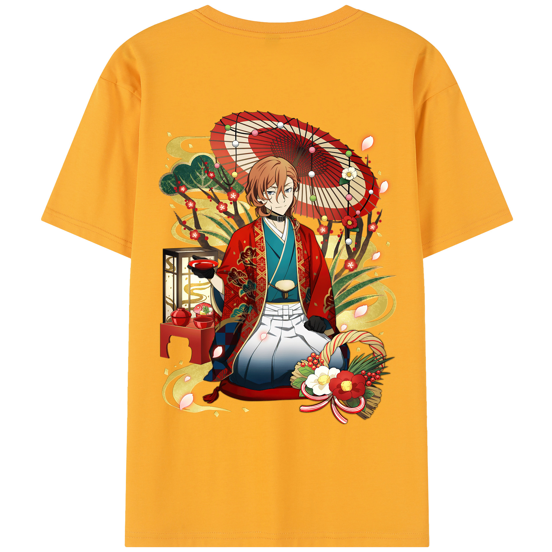 （画像用） 文豪ストレイドッグス Bungo Stray Dogs レディース半袖Tシャツ(バックプリント)