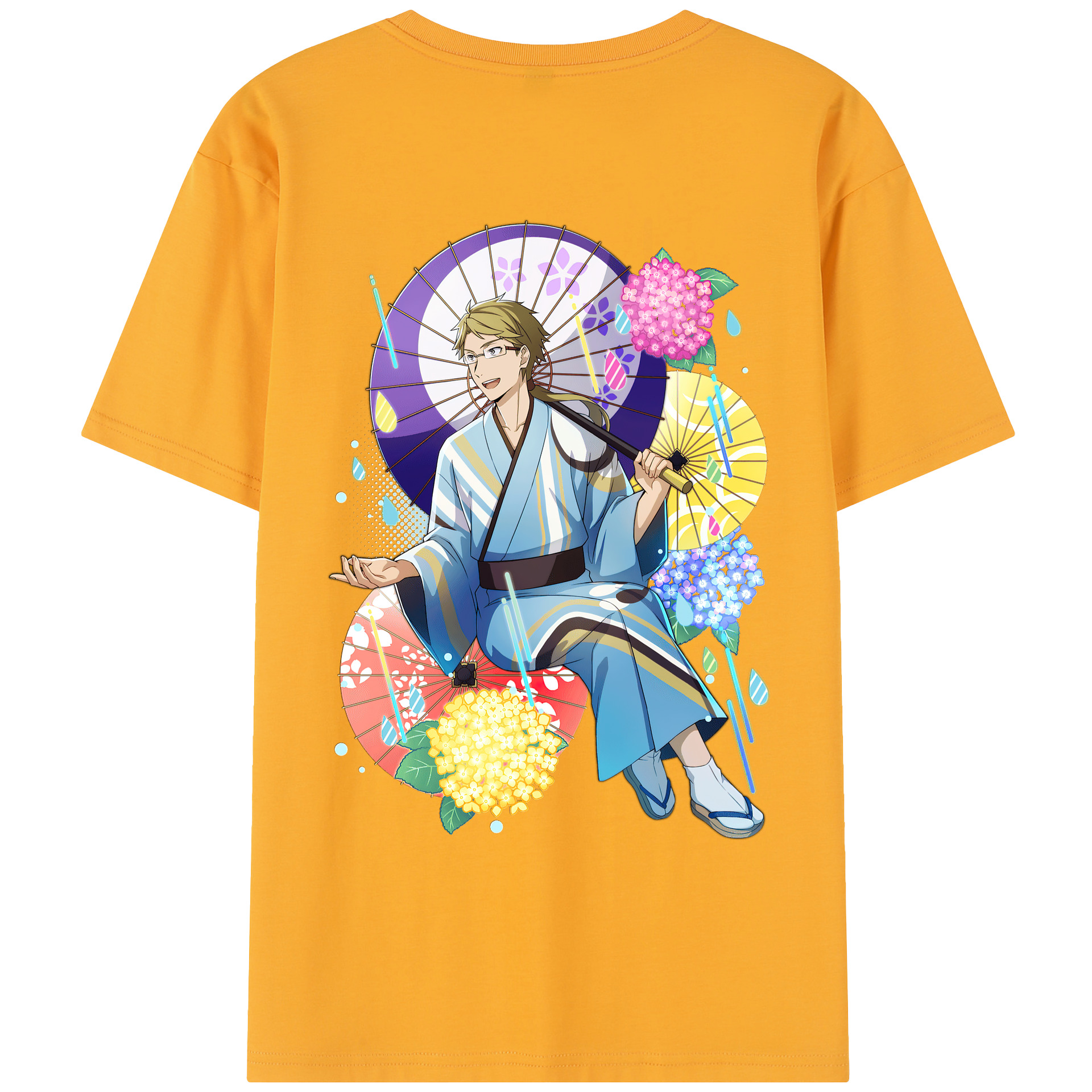 （画像用） 文豪ストレイドッグス Bungo Stray Dogs レディース半袖Tシャツ(バックプリント)