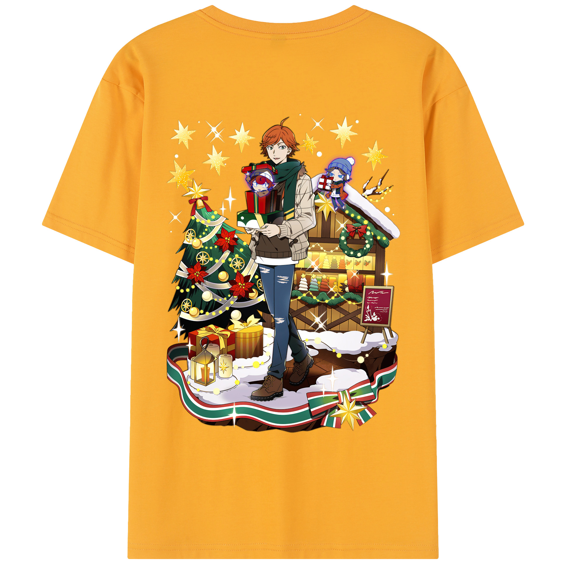 （画像用） 文豪ストレイドッグス Bungo Stray Dogs レディース半袖Tシャツ(バックプリント)