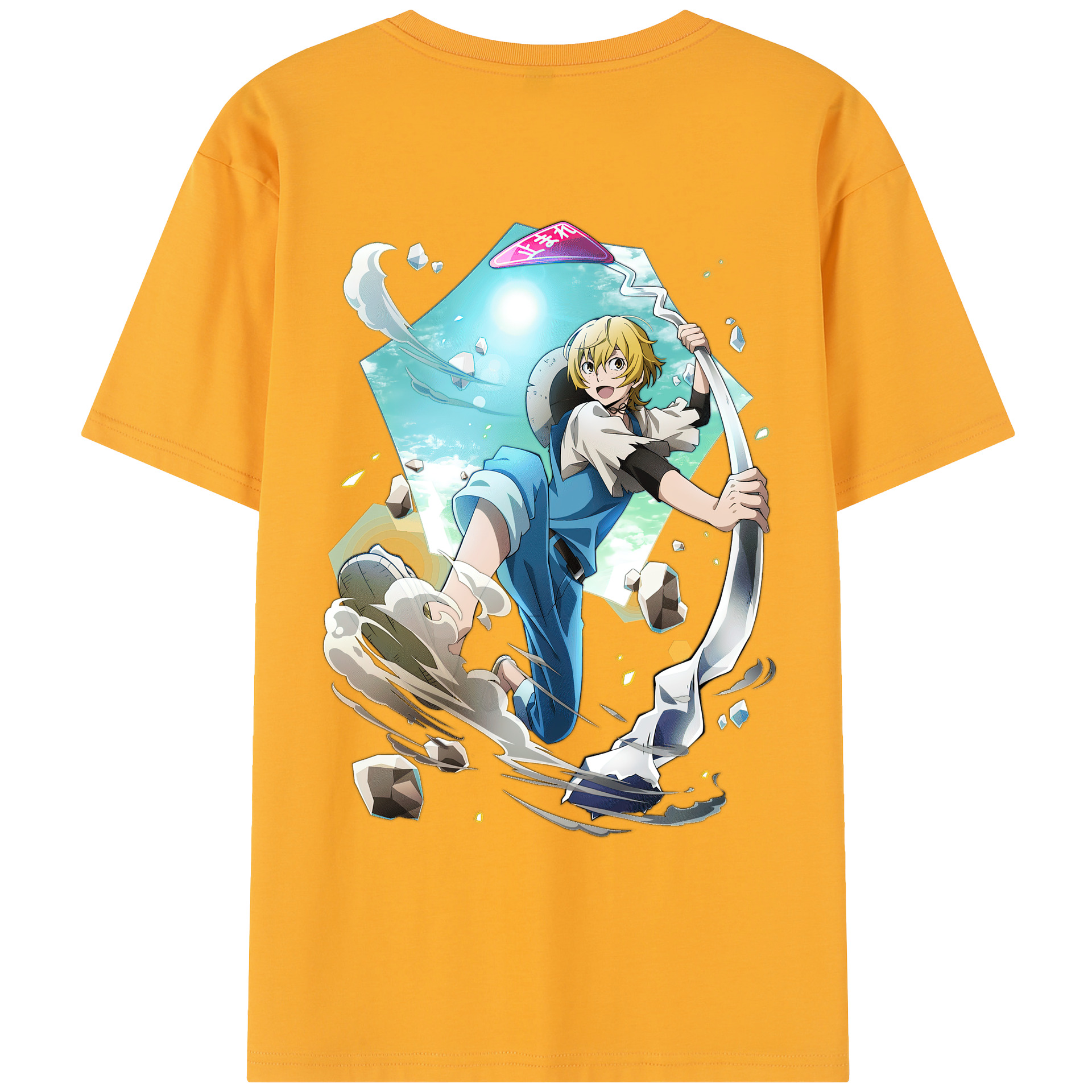 （画像用） 文豪ストレイドッグス Bungo Stray Dogs レディース半袖Tシャツ(バックプリント)