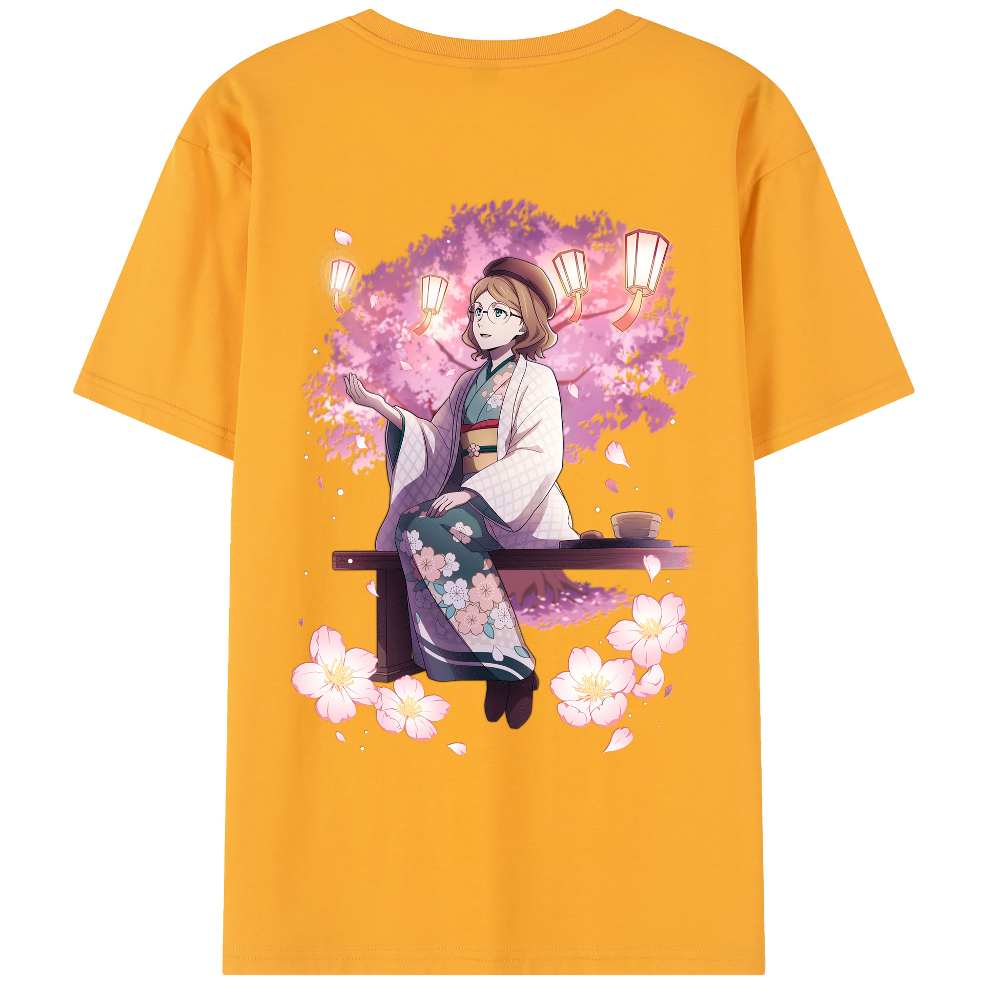 （画像用） 文豪ストレイドッグス Bungo Stray Dogs レディース半袖Tシャツ(バックプリント)