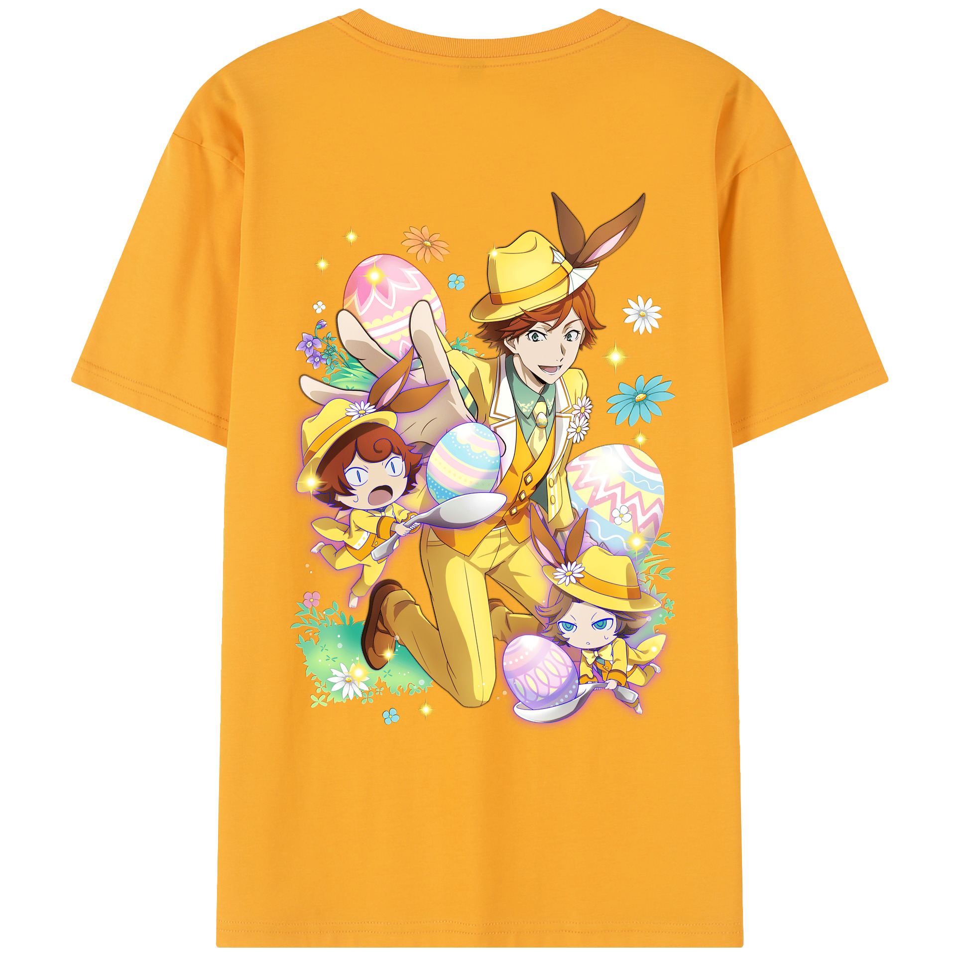 （画像用） 文豪ストレイドッグス Bungo Stray Dogs レディース半袖Tシャツ(バックプリント)