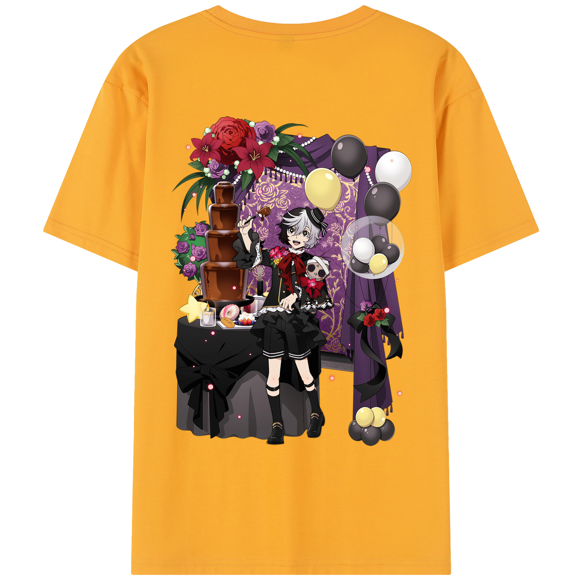 （画像用） 文豪ストレイドッグス Bungo Stray Dogs レディース半袖Tシャツ(バックプリント)