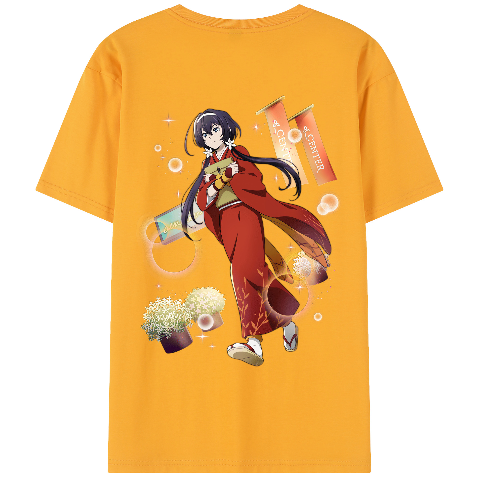 （画像用） 文豪ストレイドッグス Bungo Stray Dogs レディース半袖Tシャツ(バックプリント)