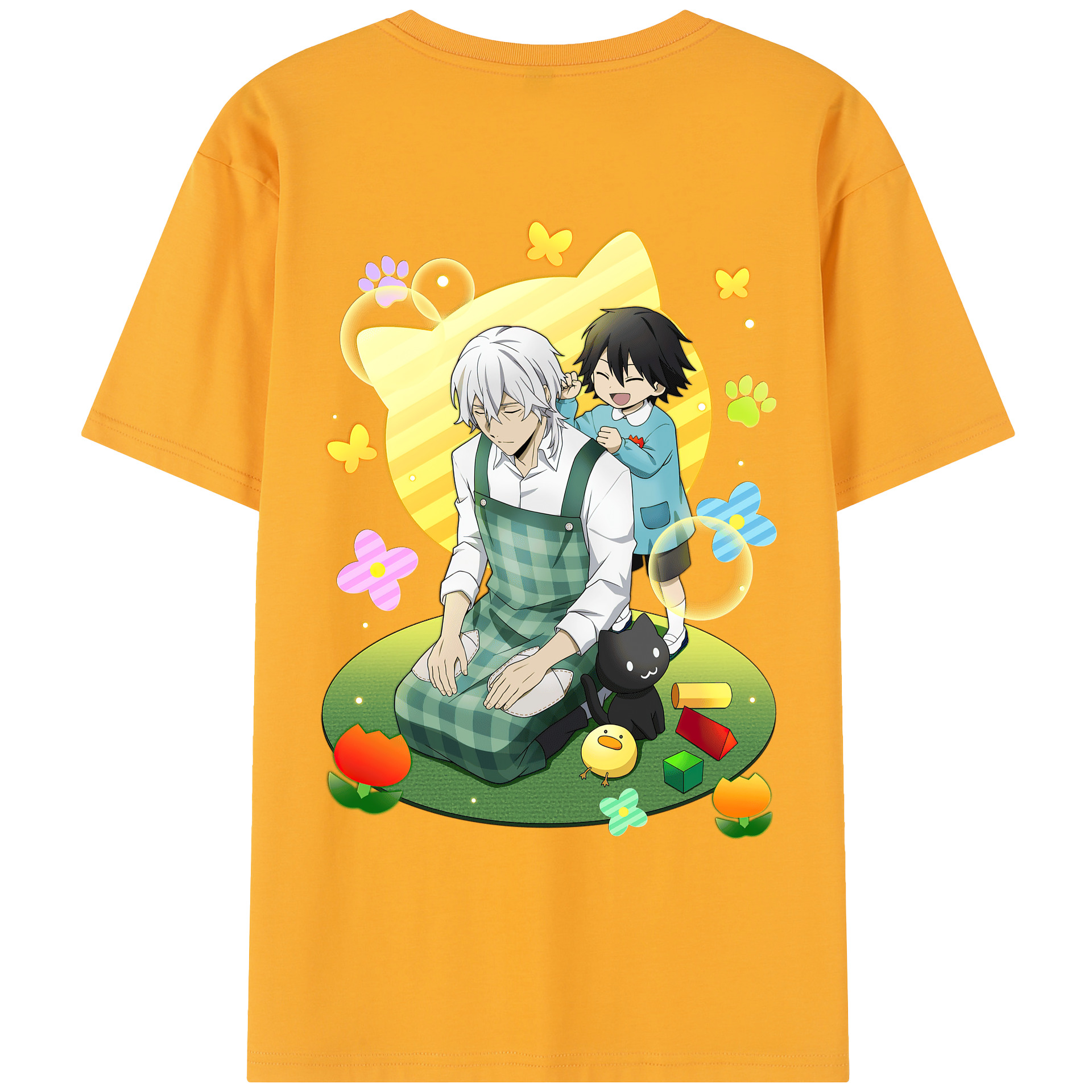 （画像用） 文豪ストレイドッグス Bungo Stray Dogs レディース半袖Tシャツ(バックプリント)