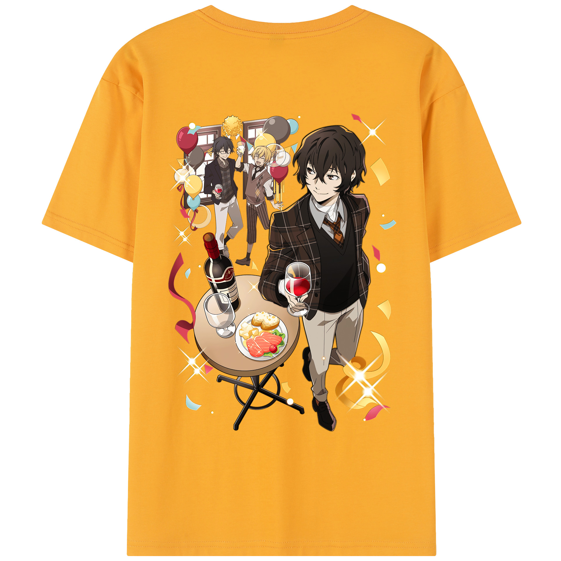 （画像用） 文豪ストレイドッグス Bungo Stray Dogs レディース半袖Tシャツ(バックプリント)