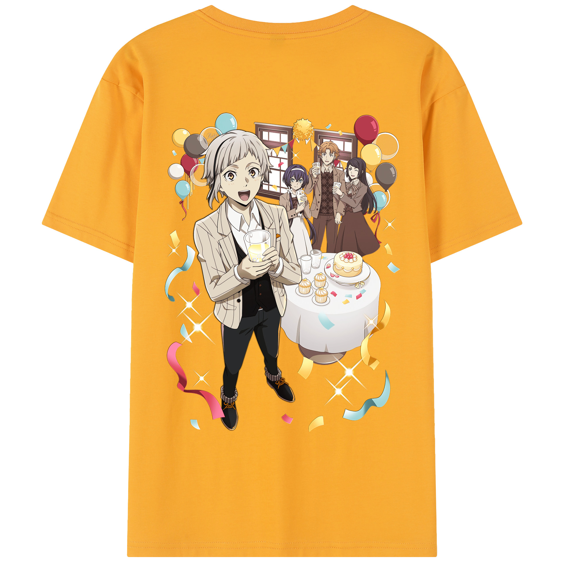 （画像用） 文豪ストレイドッグス Bungo Stray Dogs レディース半袖Tシャツ(バックプリント)