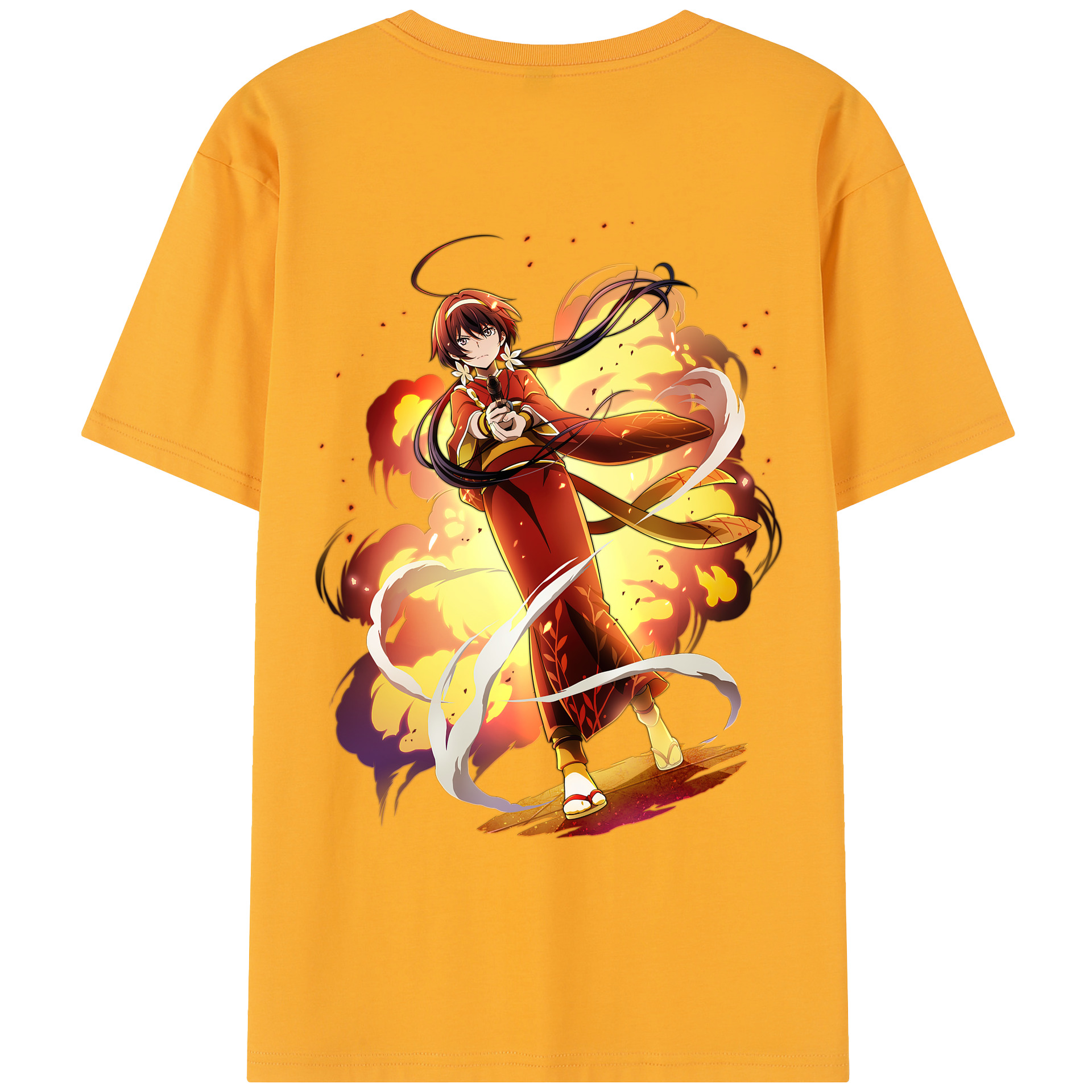 （画像用） 文豪ストレイドッグス Bungo Stray Dogs レディース半袖Tシャツ(バックプリント)