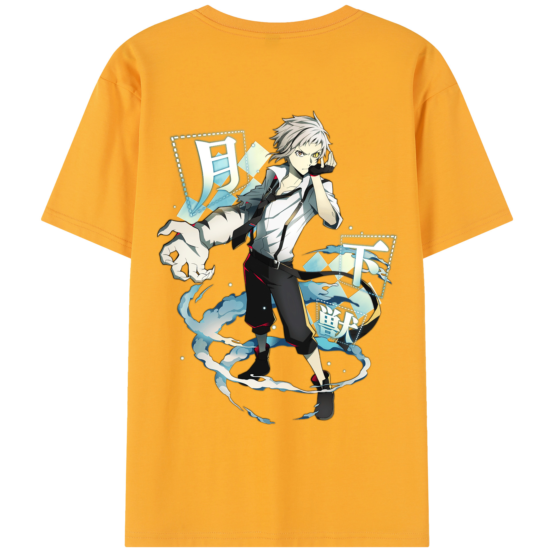 （画像用） 文豪ストレイドッグス Bungo Stray Dogs レディース半袖Tシャツ(バックプリント)