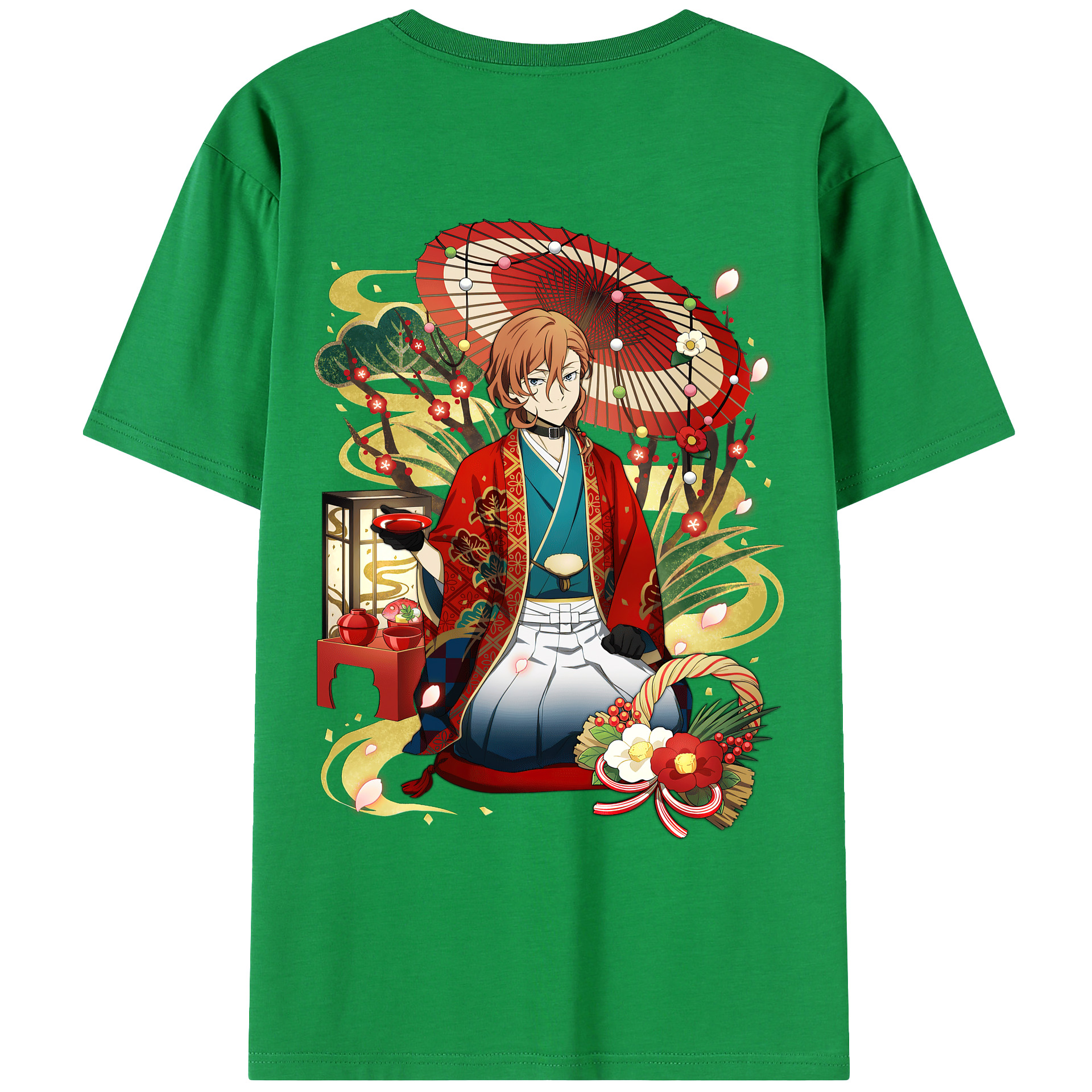 （画像用） 文豪ストレイドッグス Bungo Stray Dogs レディース半袖Tシャツ(バックプリント)