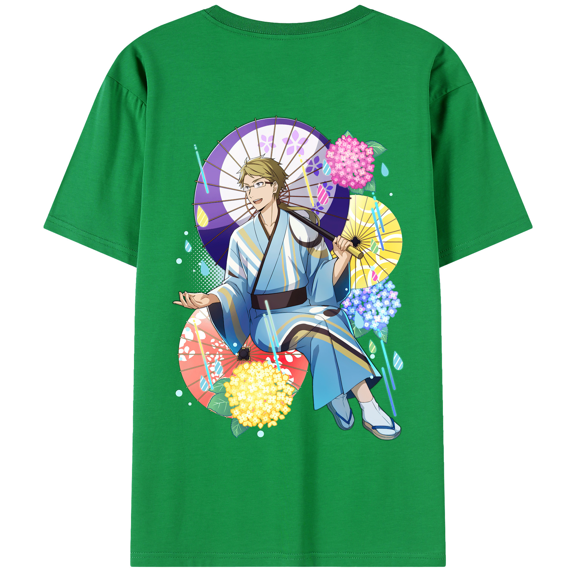 （画像用） 文豪ストレイドッグス Bungo Stray Dogs レディース半袖Tシャツ(バックプリント)