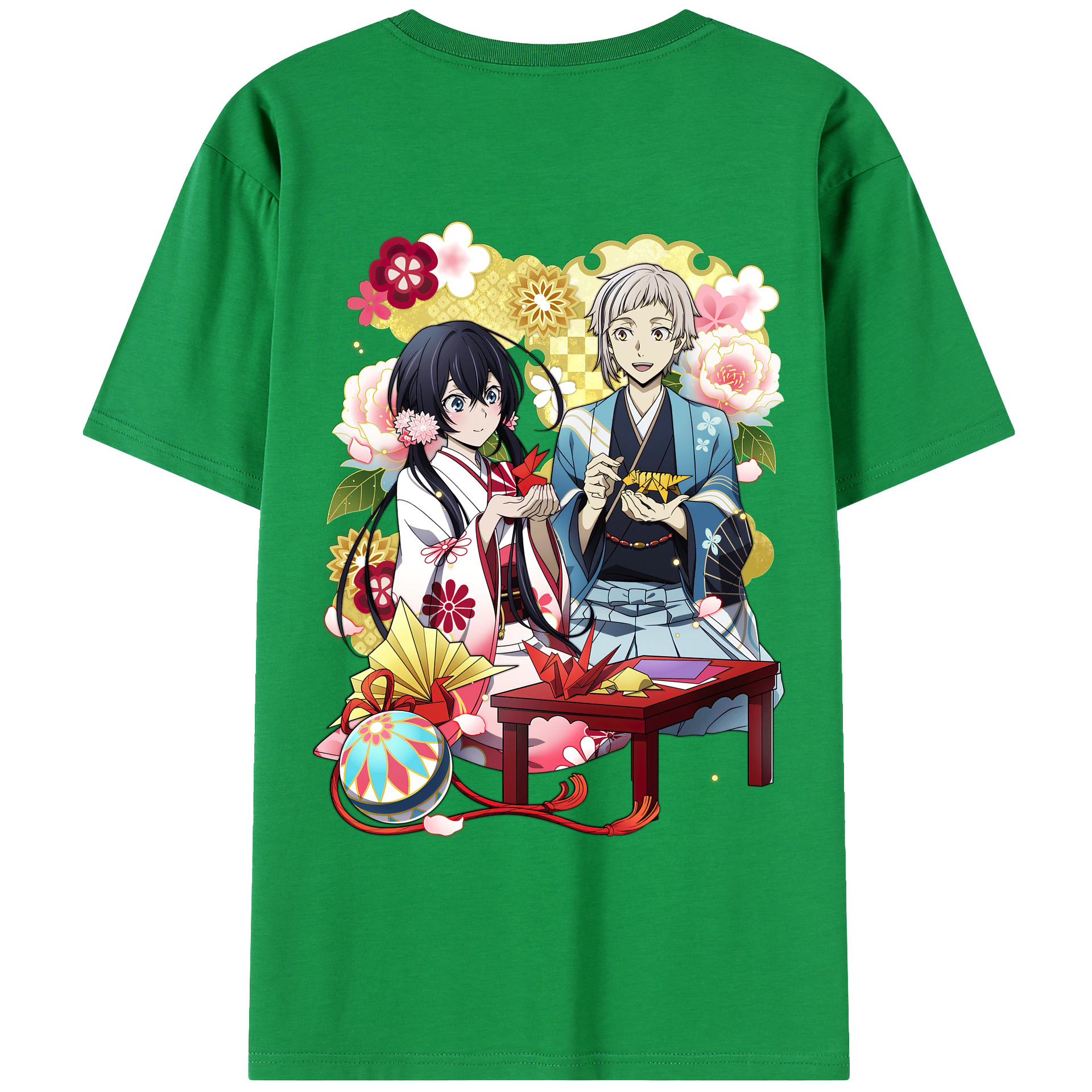 （画像用） 文豪ストレイドッグス Bungo Stray Dogs レディース半袖Tシャツ(バックプリント)