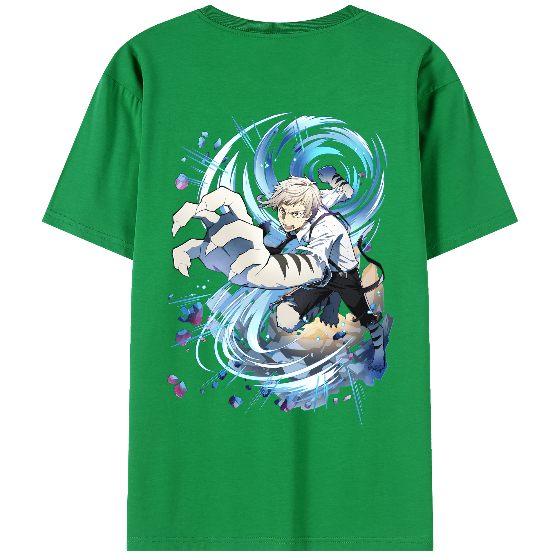 （画像用） 文豪ストレイドッグス Bungo Stray Dogs レディース半袖Tシャツ(バックプリント)