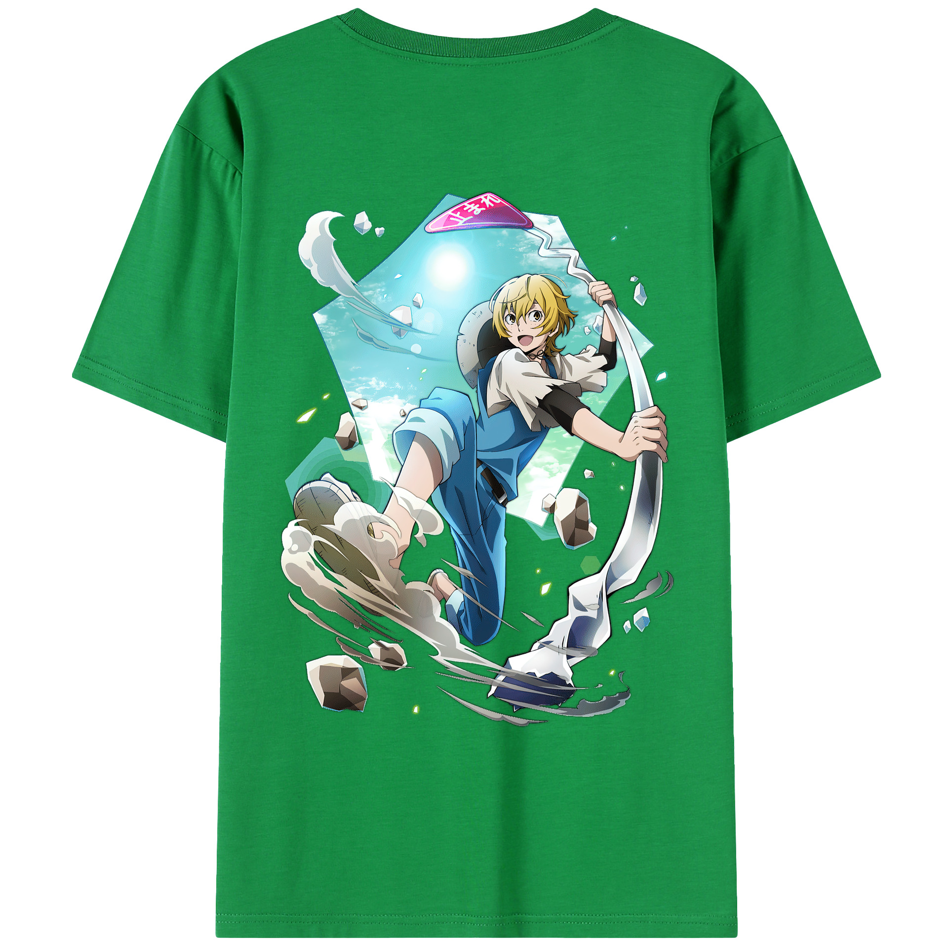 （画像用） 文豪ストレイドッグス Bungo Stray Dogs レディース半袖Tシャツ(バックプリント)