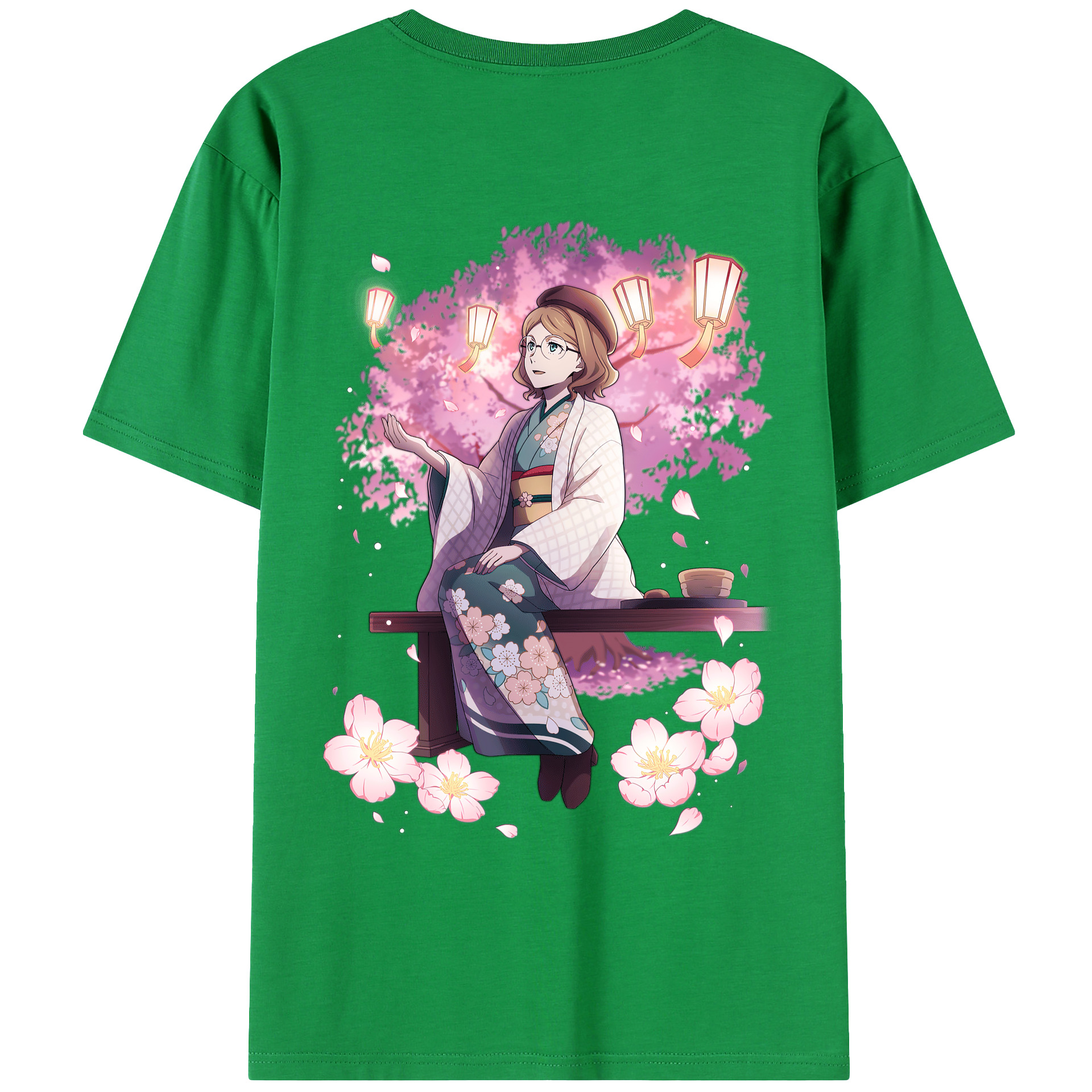 （画像用） 文豪ストレイドッグス Bungo Stray Dogs レディース半袖Tシャツ(バックプリント)