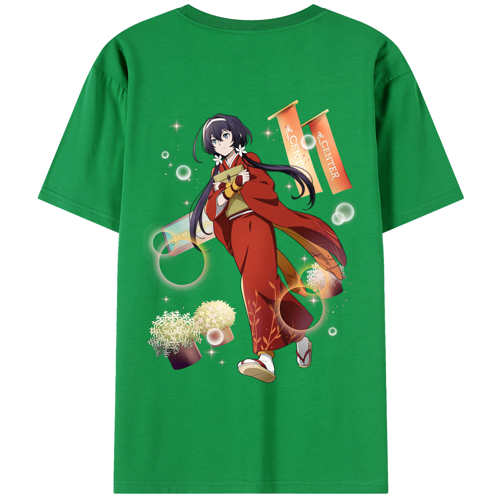 （画像用） 文豪ストレイドッグス Bungo Stray Dogs レディース半袖Tシャツ(バックプリント)