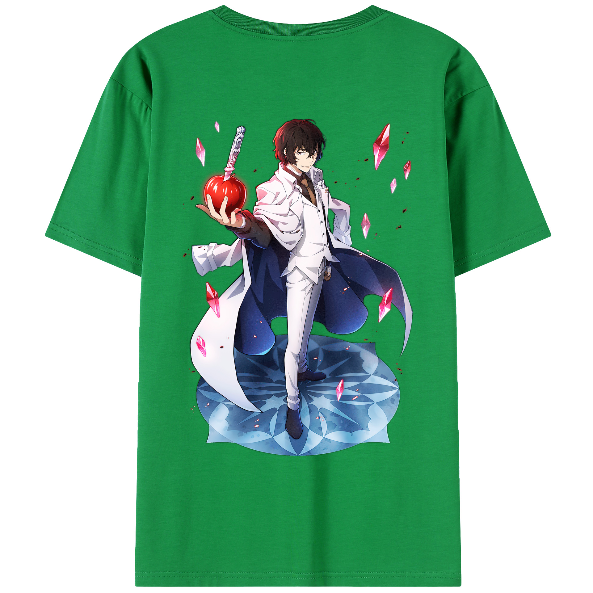 （画像用） 文豪ストレイドッグス Bungo Stray Dogs レディース半袖Tシャツ(バックプリント)