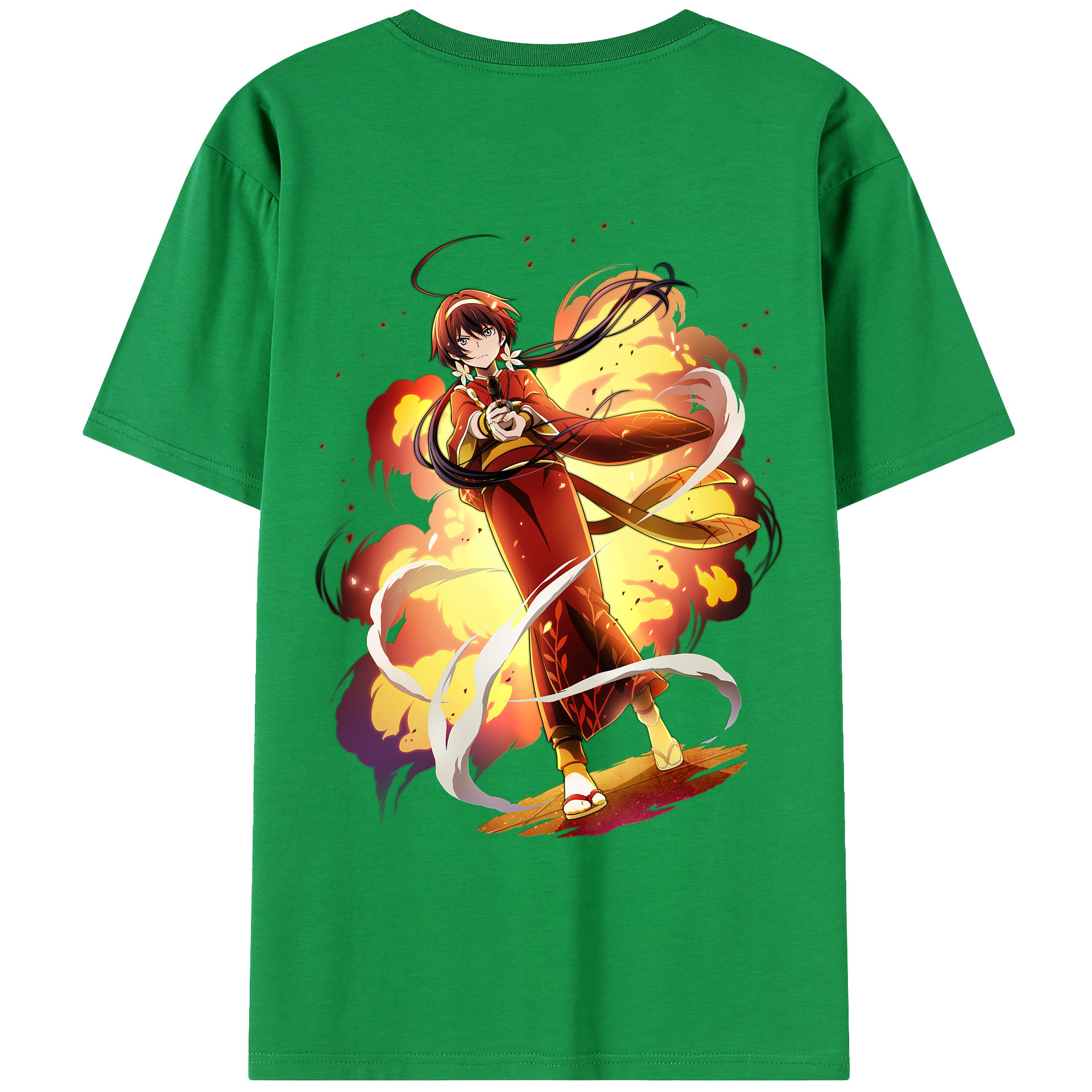 （画像用） 文豪ストレイドッグス Bungo Stray Dogs レディース半袖Tシャツ(バックプリント)