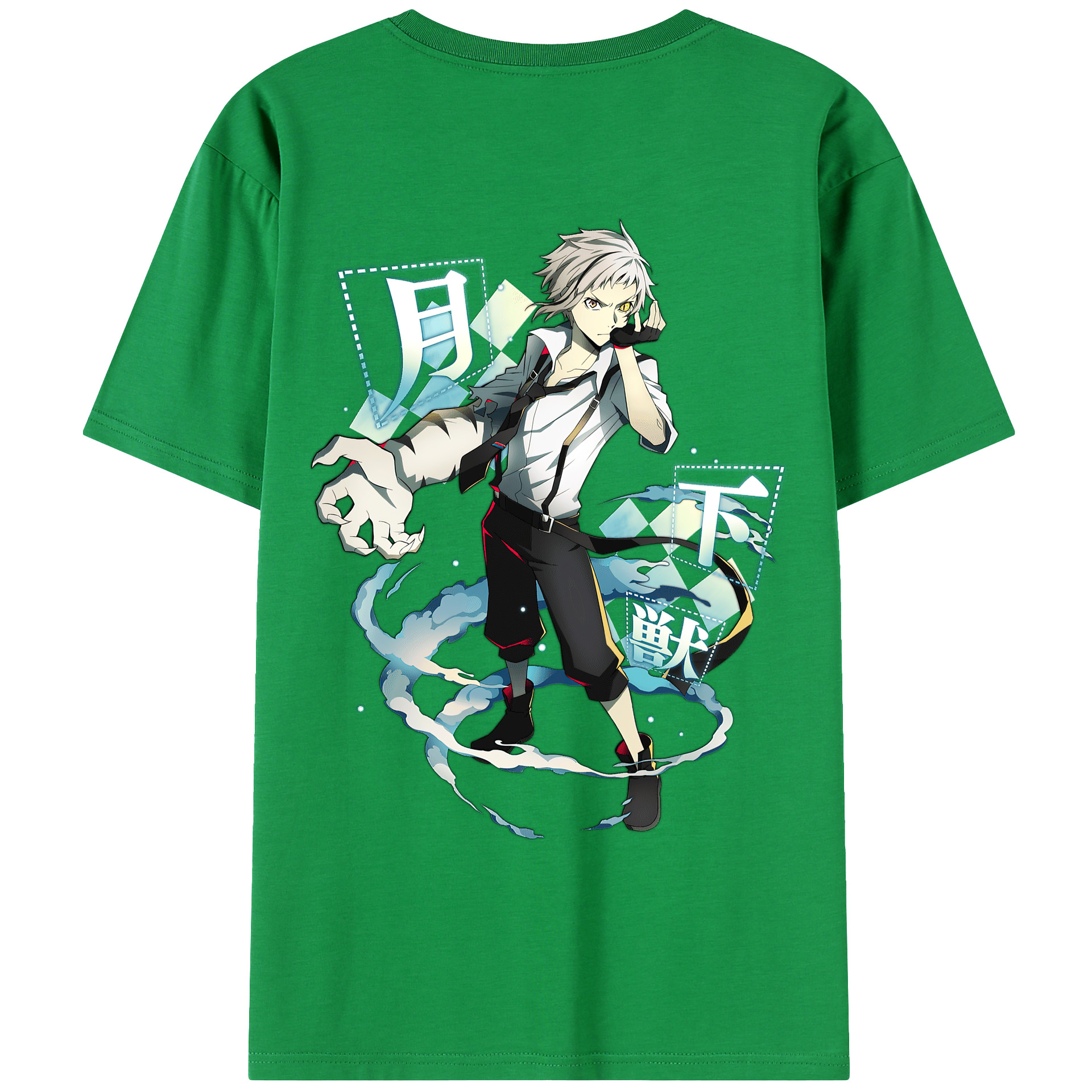 （画像用） 文豪ストレイドッグス Bungo Stray Dogs レディース半袖Tシャツ(バックプリント)