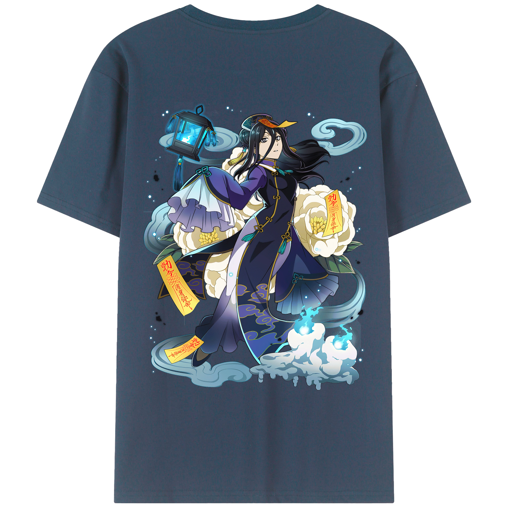 （画像用） 文豪ストレイドッグス Bungo Stray Dogs レディース半袖Tシャツ(バックプリント)