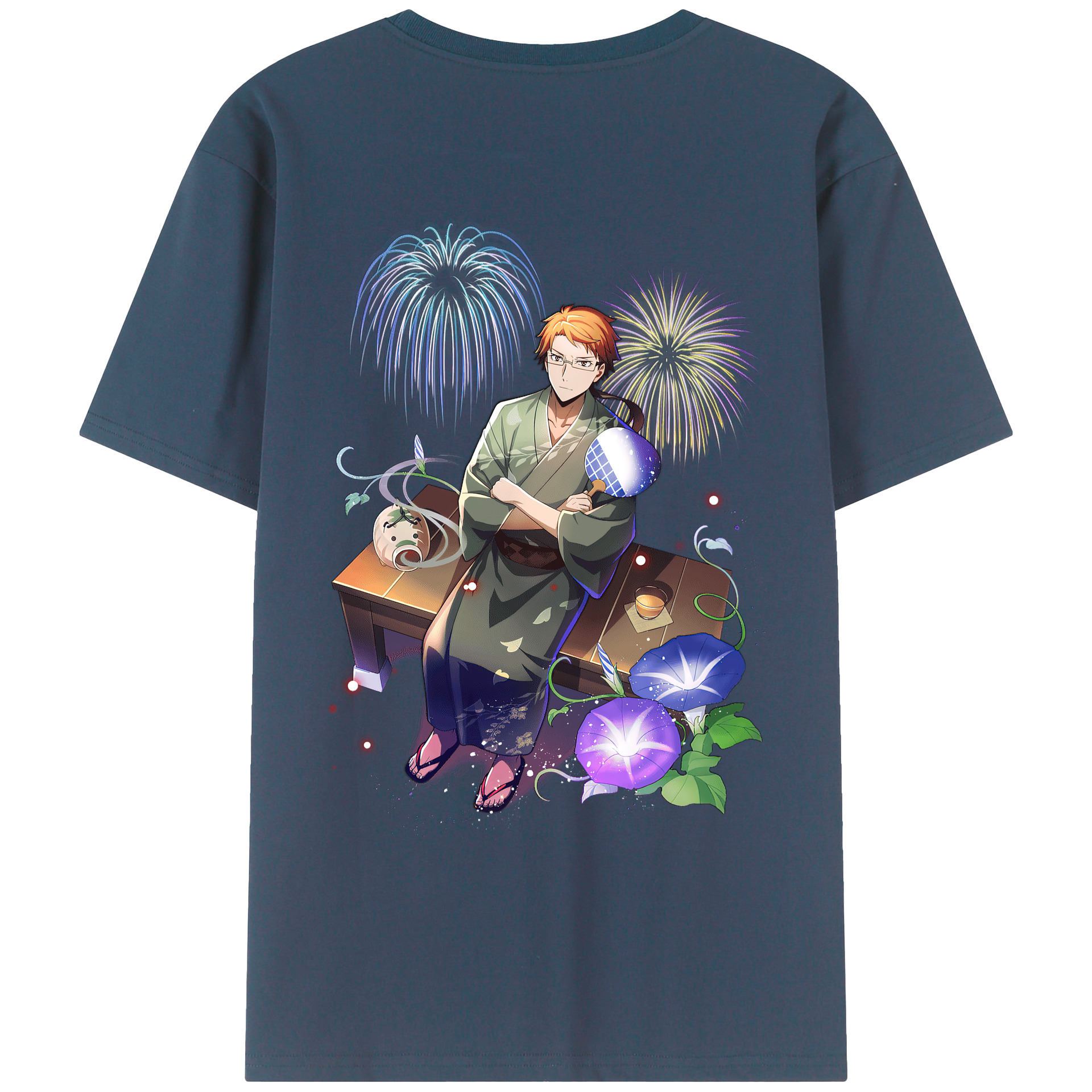 （画像用） 文豪ストレイドッグス Bungo Stray Dogs レディース半袖Tシャツ(バックプリント)