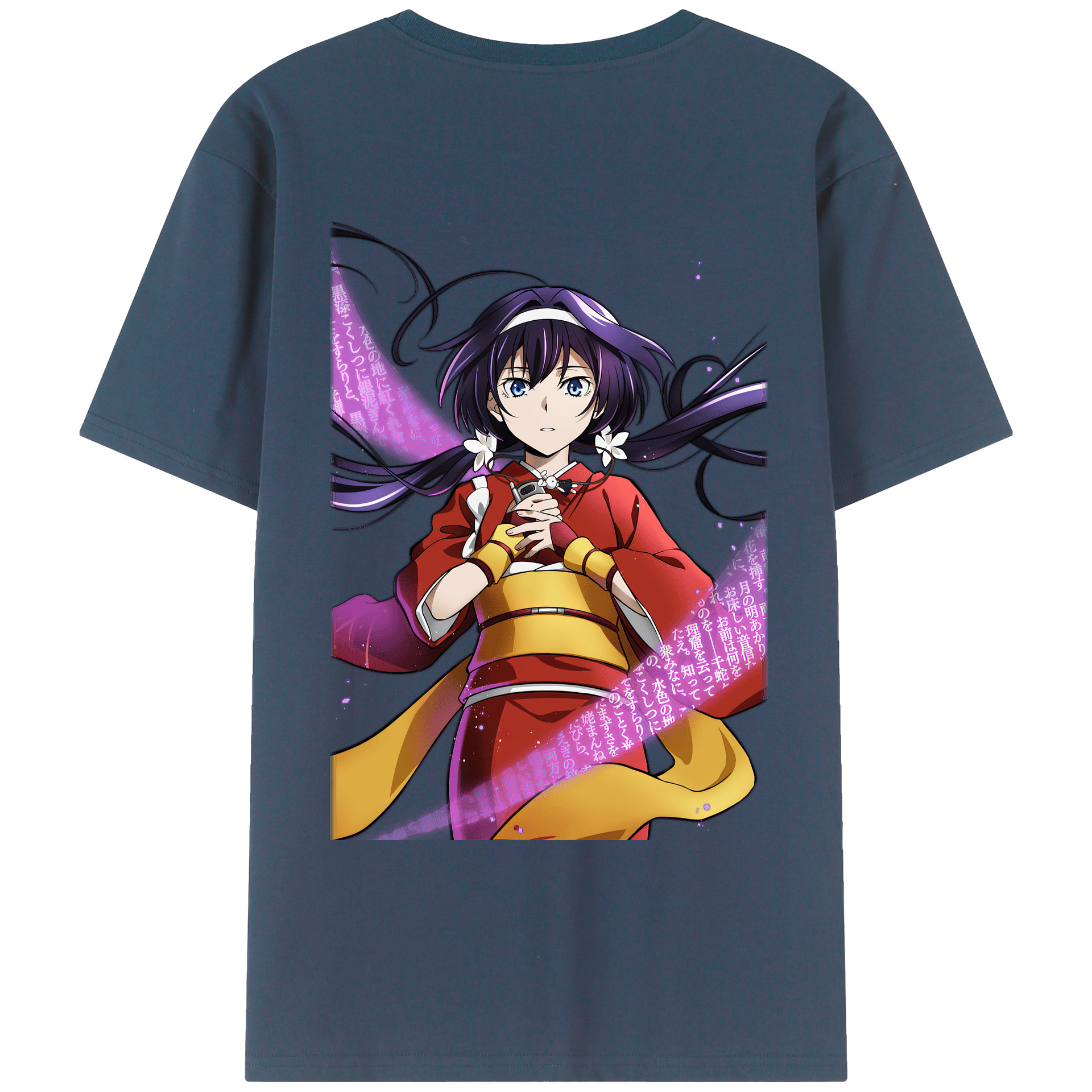 （画像用） 文豪ストレイドッグス Bungo Stray Dogs レディース半袖Tシャツ(バックプリント)