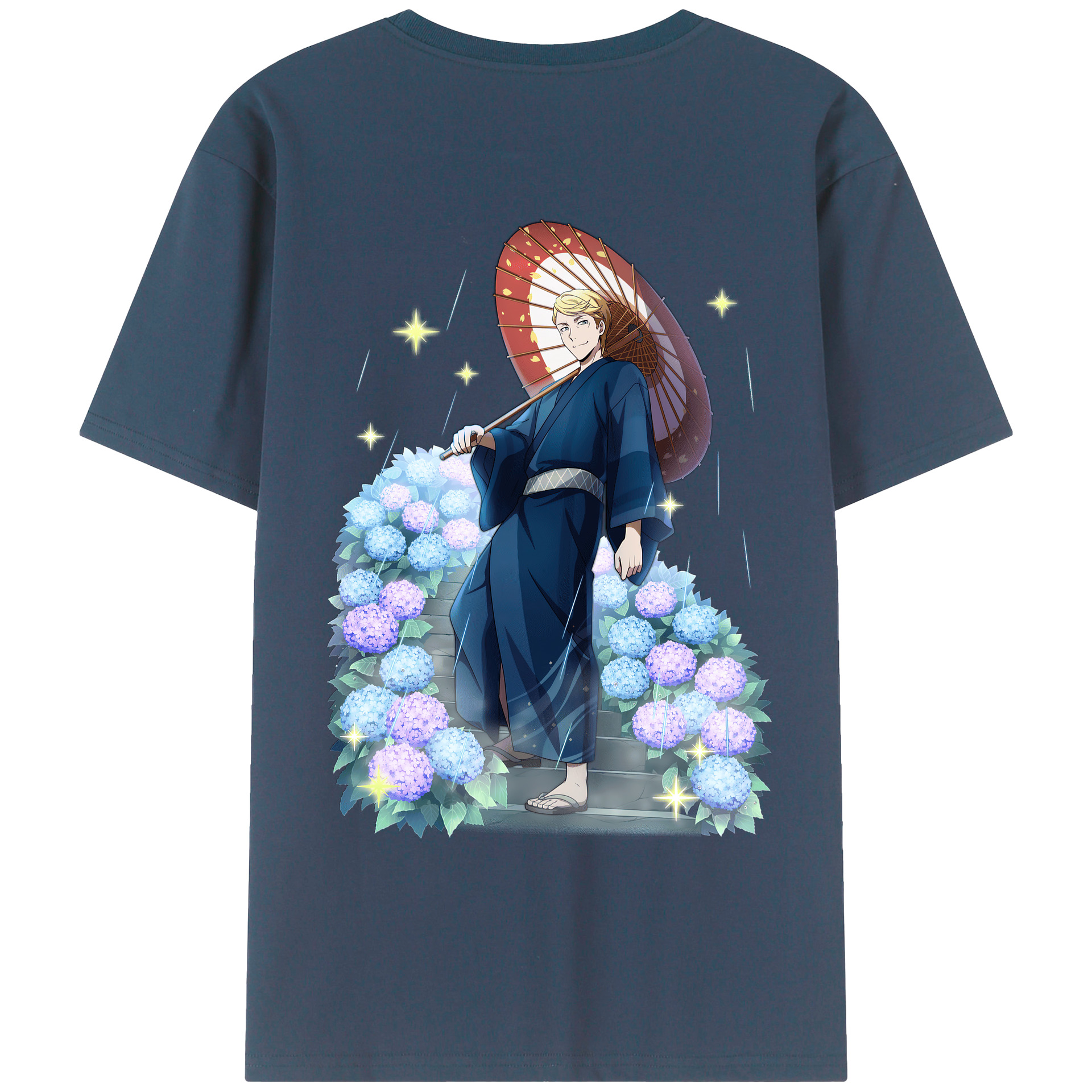 （画像用） 文豪ストレイドッグス Bungo Stray Dogs レディース半袖Tシャツ(バックプリント)