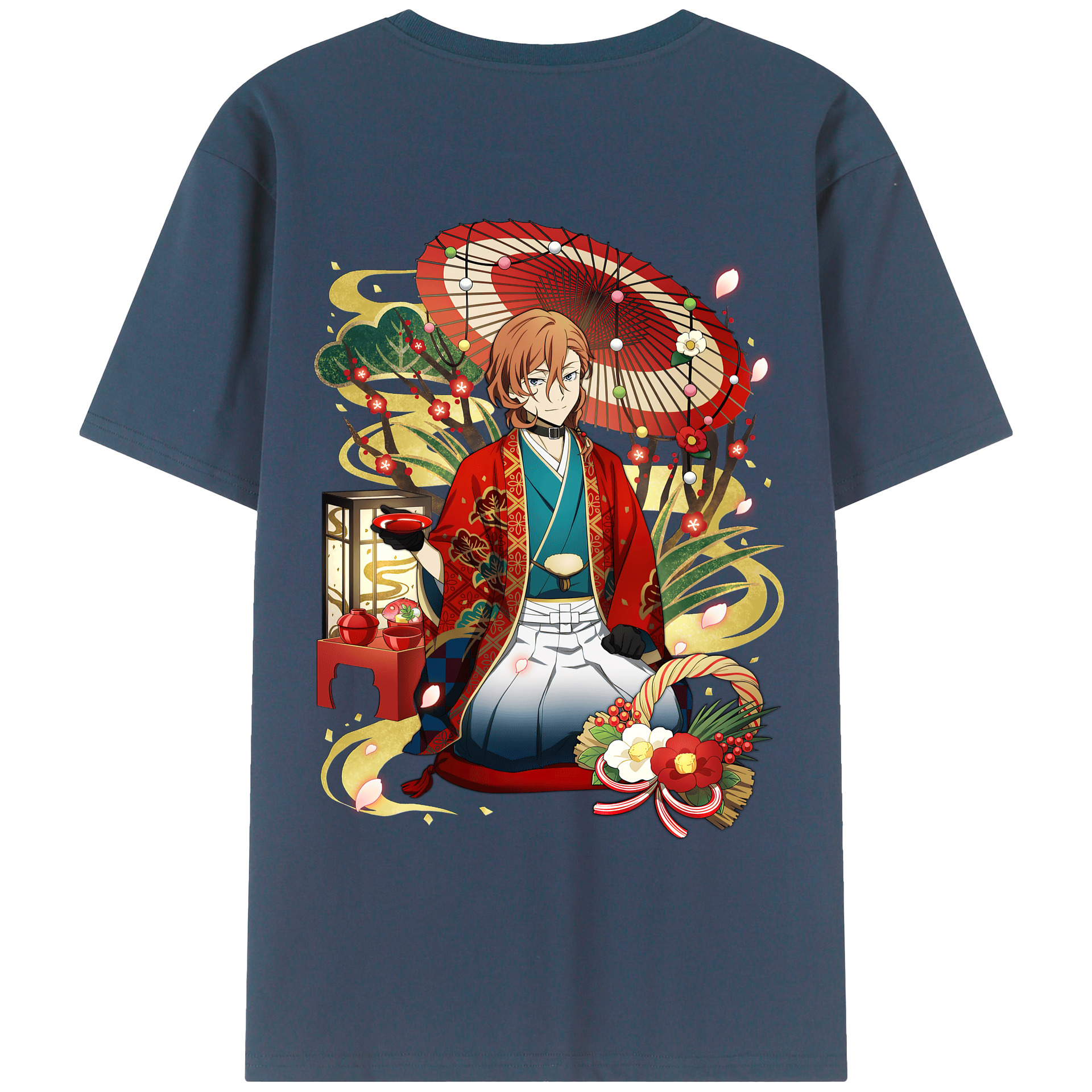 （画像用） 文豪ストレイドッグス Bungo Stray Dogs レディース半袖Tシャツ(バックプリント)