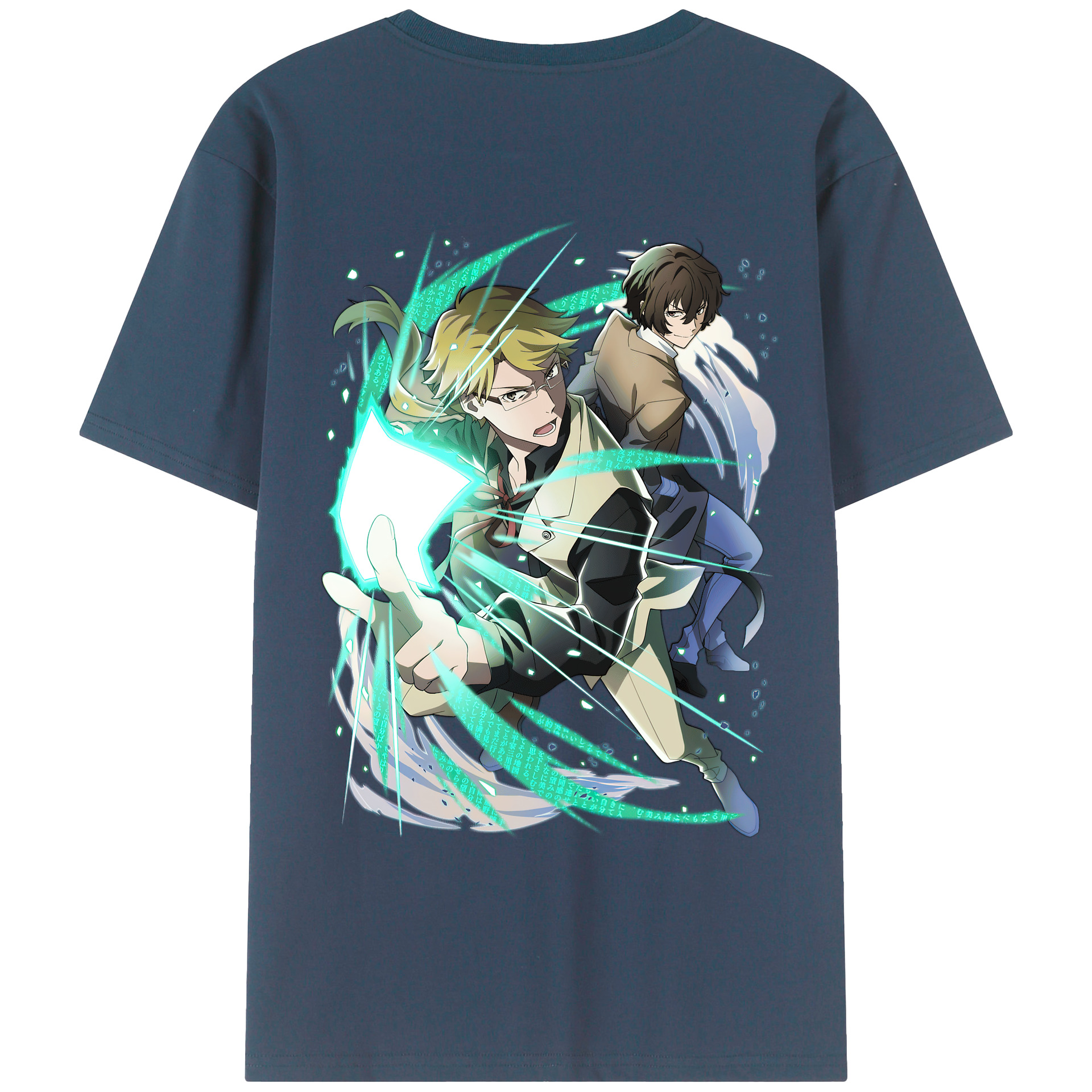 （画像用） 文豪ストレイドッグス Bungo Stray Dogs レディース半袖Tシャツ(バックプリント)