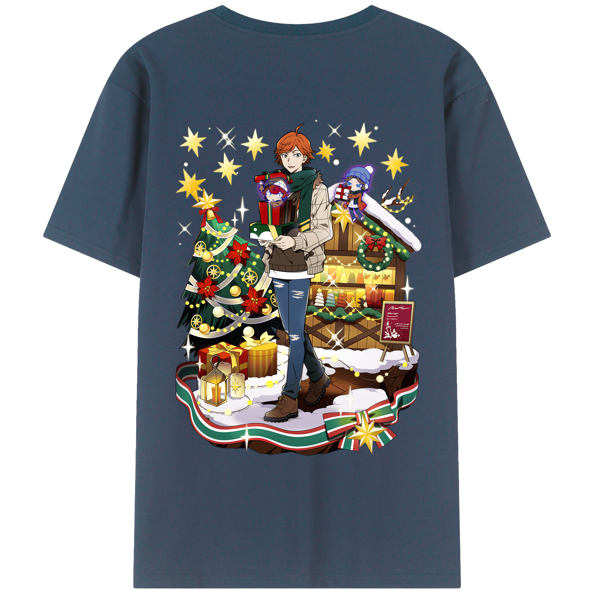 （画像用） 文豪ストレイドッグス Bungo Stray Dogs レディース半袖Tシャツ(バックプリント)