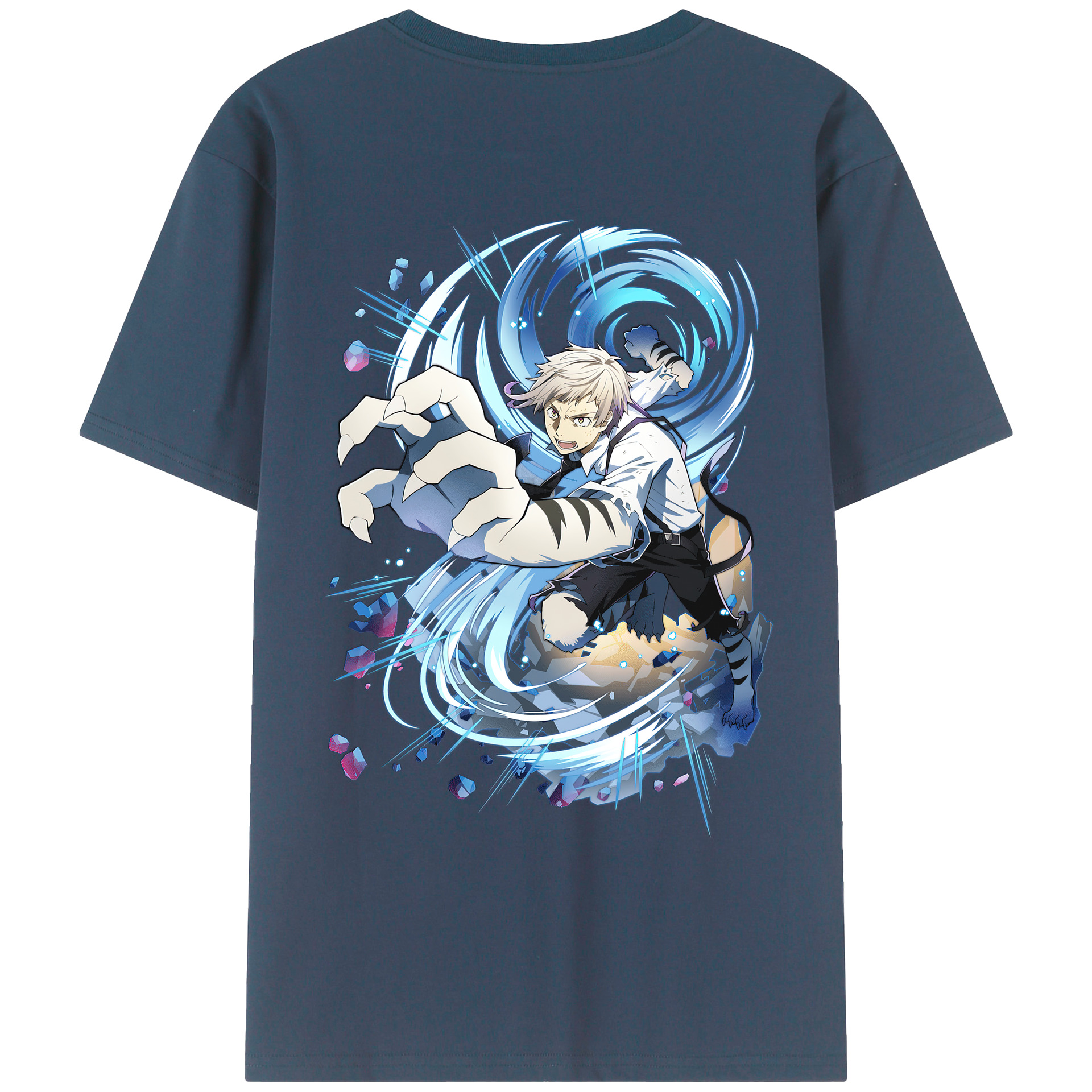 （画像用） 文豪ストレイドッグス Bungo Stray Dogs レディース半袖Tシャツ(バックプリント)