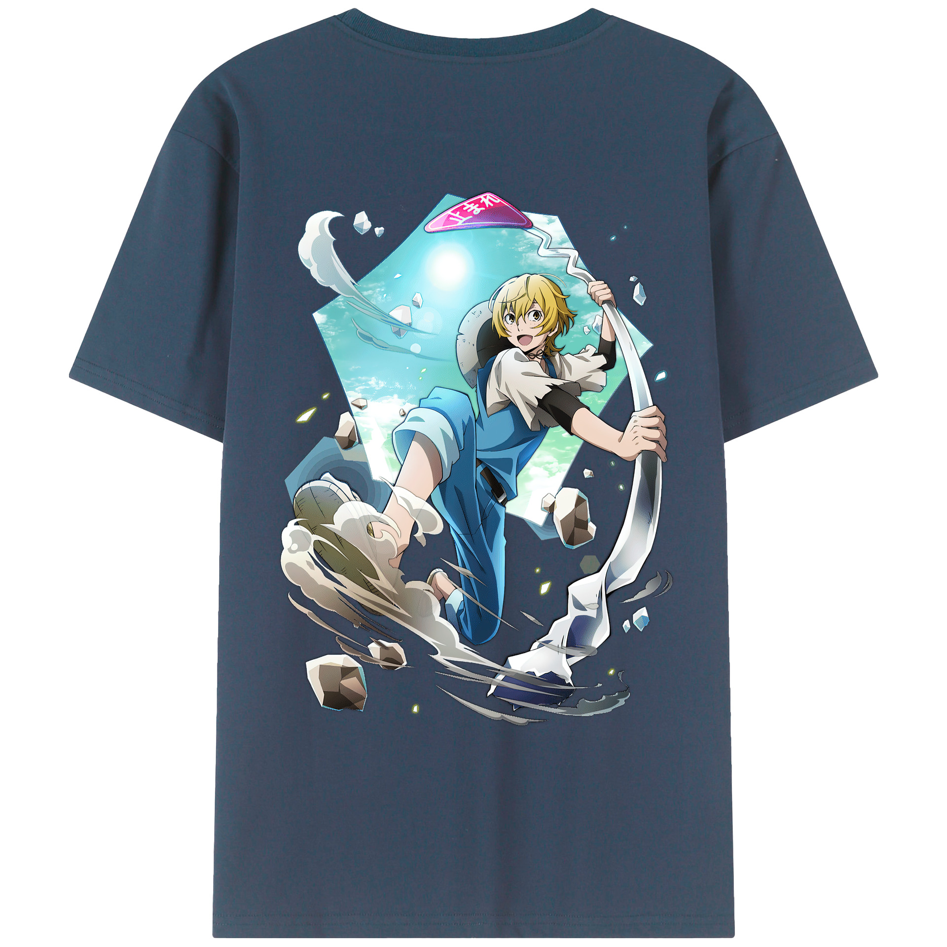 （画像用） 文豪ストレイドッグス Bungo Stray Dogs レディース半袖Tシャツ(バックプリント)