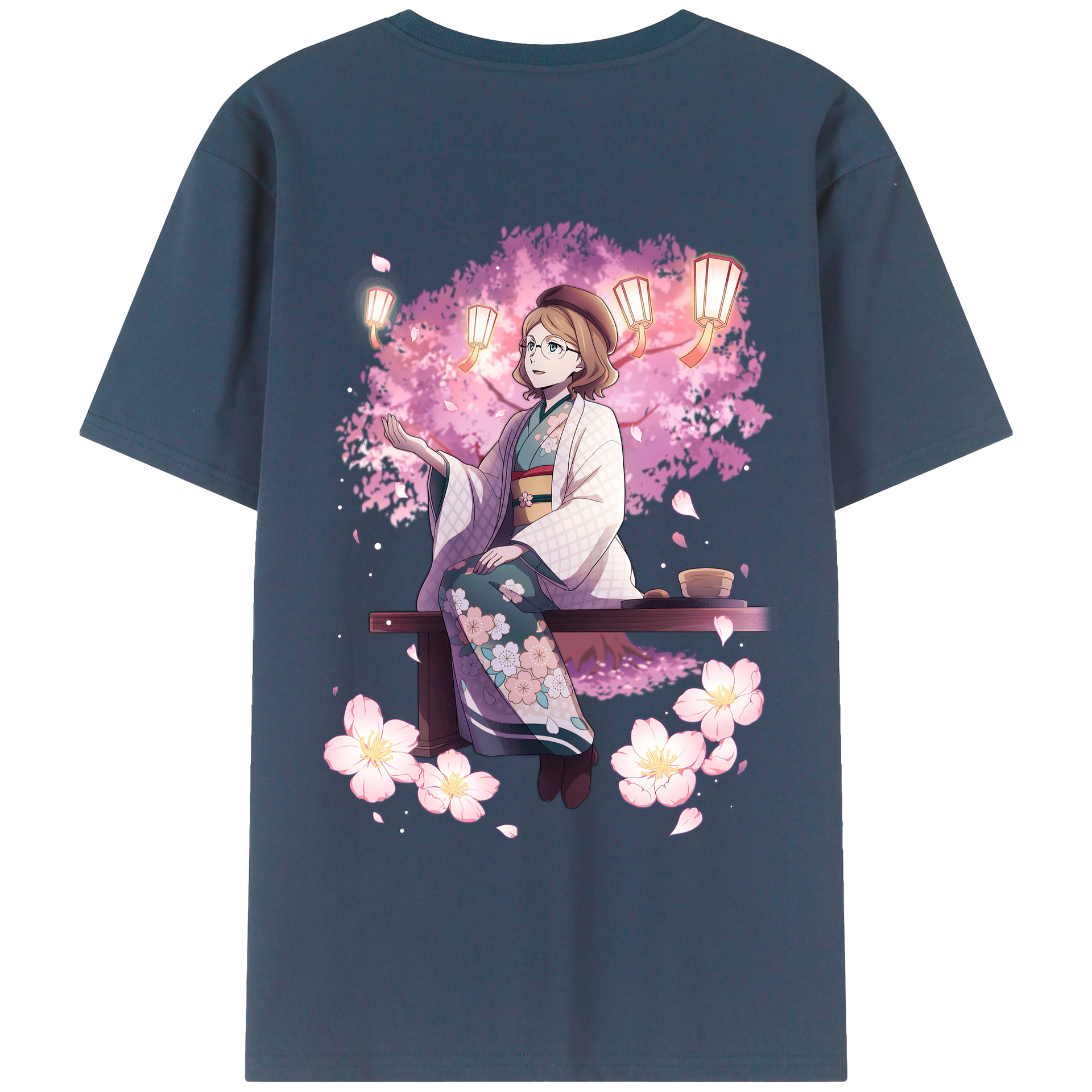 （画像用） 文豪ストレイドッグス Bungo Stray Dogs レディース半袖Tシャツ(バックプリント)