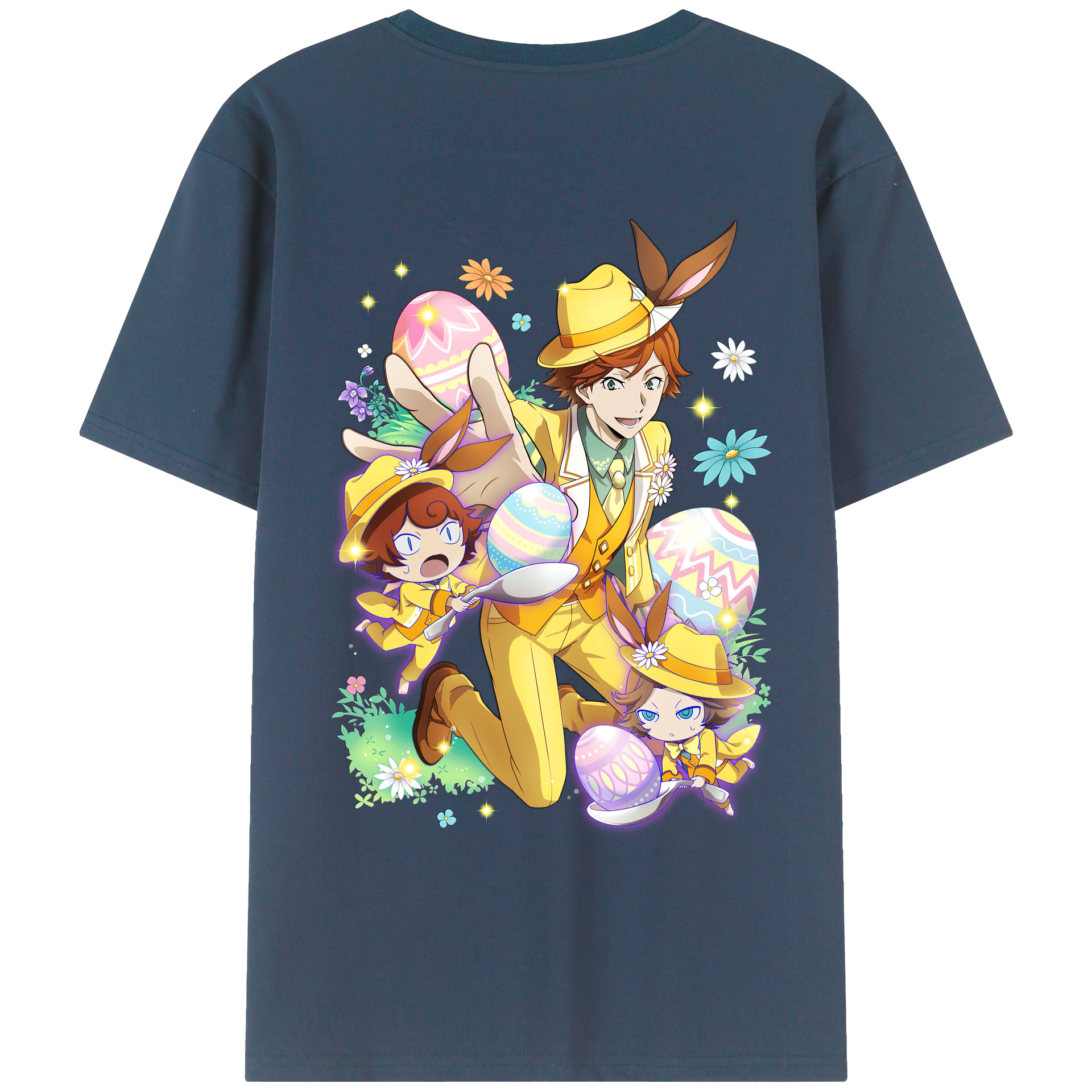 （画像用） 文豪ストレイドッグス Bungo Stray Dogs レディース半袖Tシャツ(バックプリント)