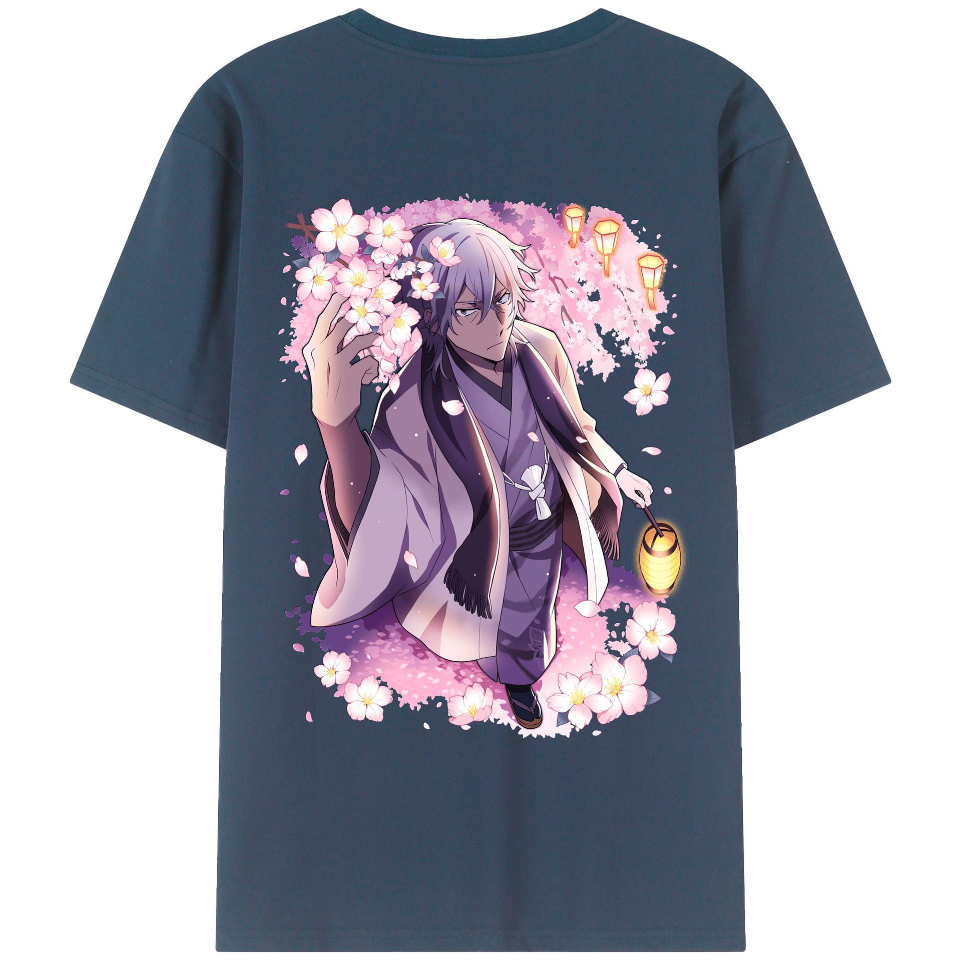（画像用） 文豪ストレイドッグス Bungo Stray Dogs レディース半袖Tシャツ(バックプリント)