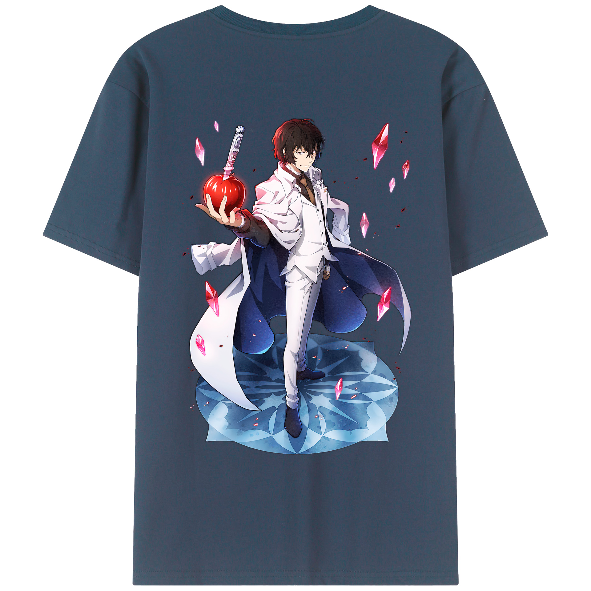 （画像用） 文豪ストレイドッグス Bungo Stray Dogs レディース半袖Tシャツ(バックプリント)