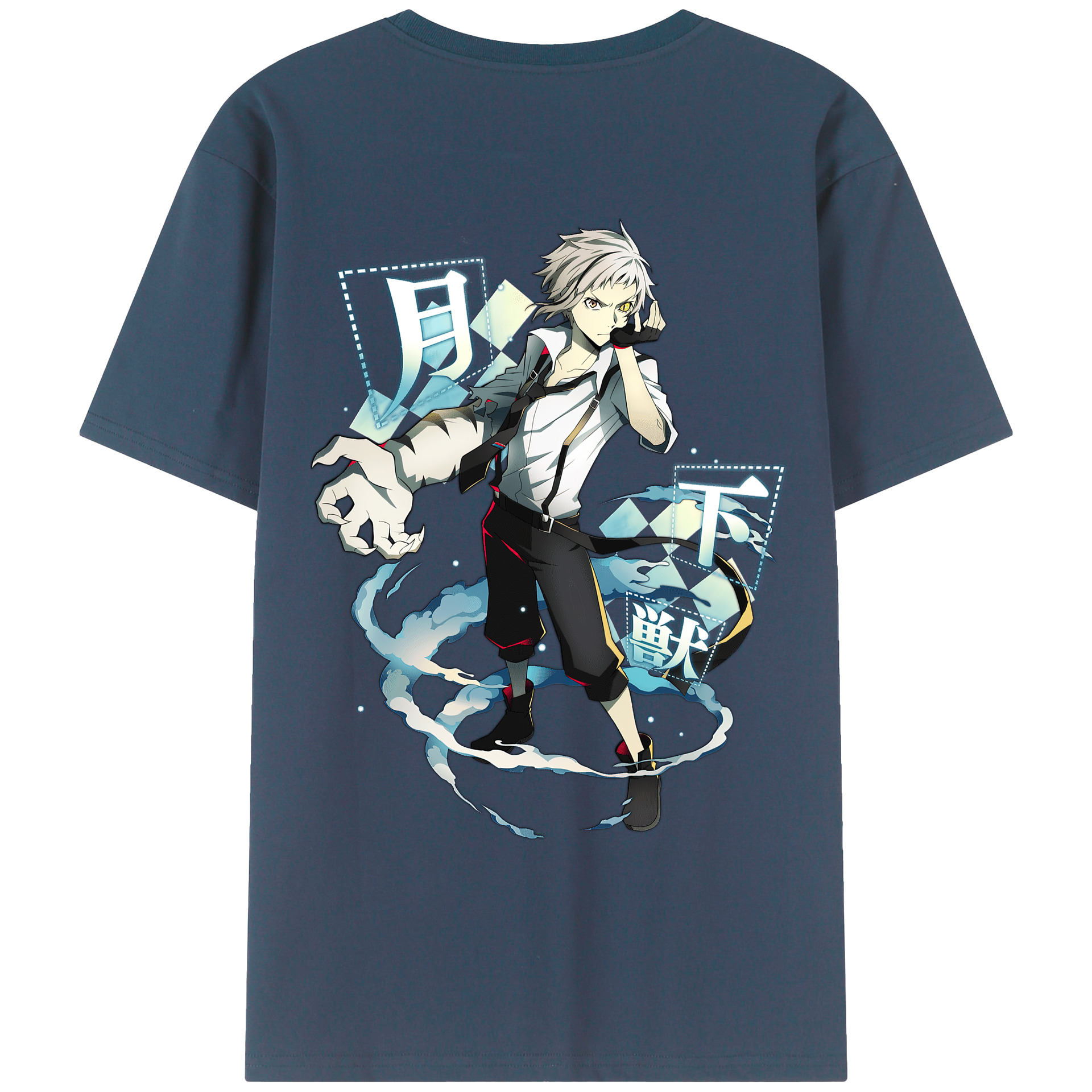 （画像用） 文豪ストレイドッグス Bungo Stray Dogs レディース半袖Tシャツ(バックプリント)
