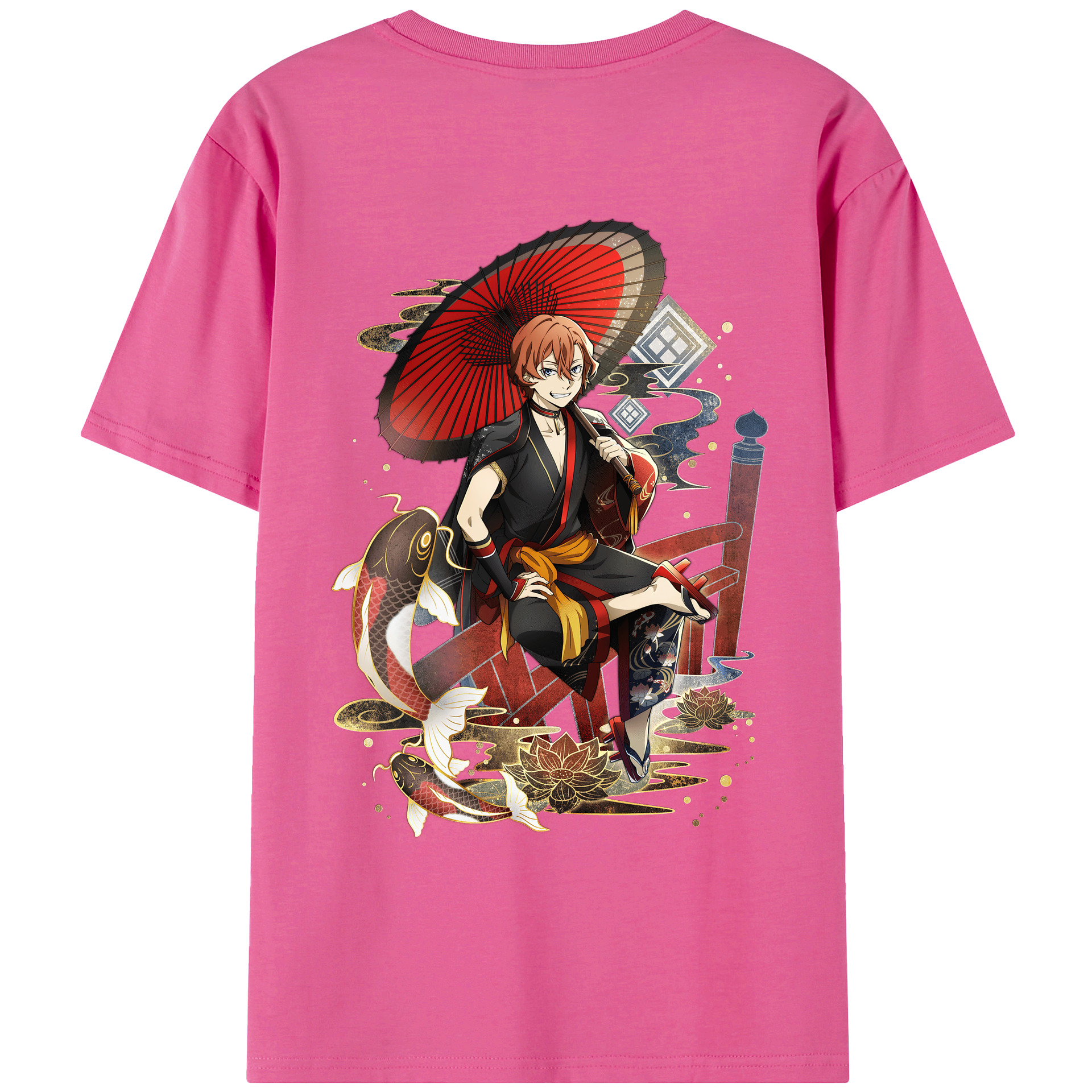 （画像用） 文豪ストレイドッグス Bungo Stray Dogs レディース半袖Tシャツ(バックプリント)