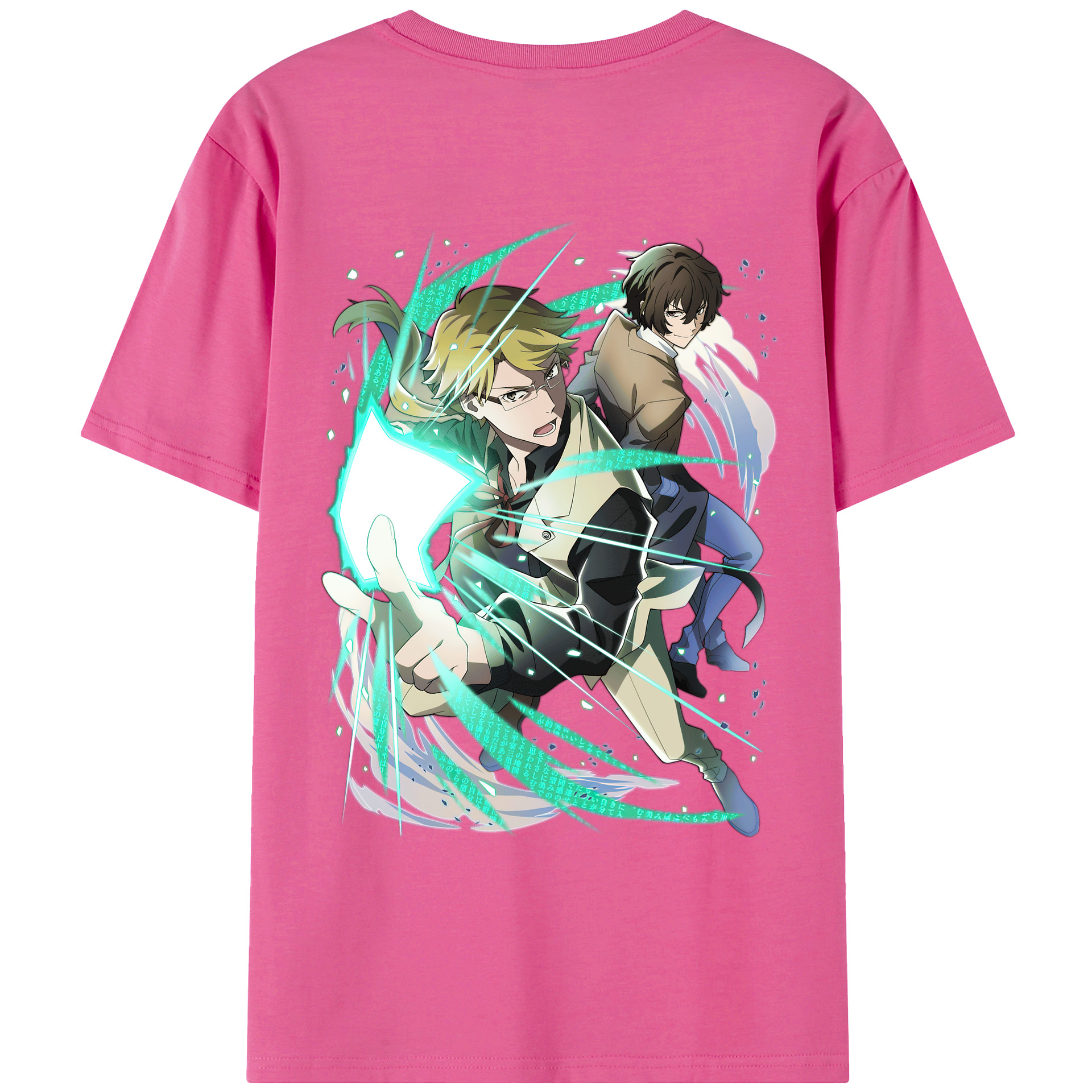 （画像用） 文豪ストレイドッグス Bungo Stray Dogs レディース半袖Tシャツ(バックプリント)