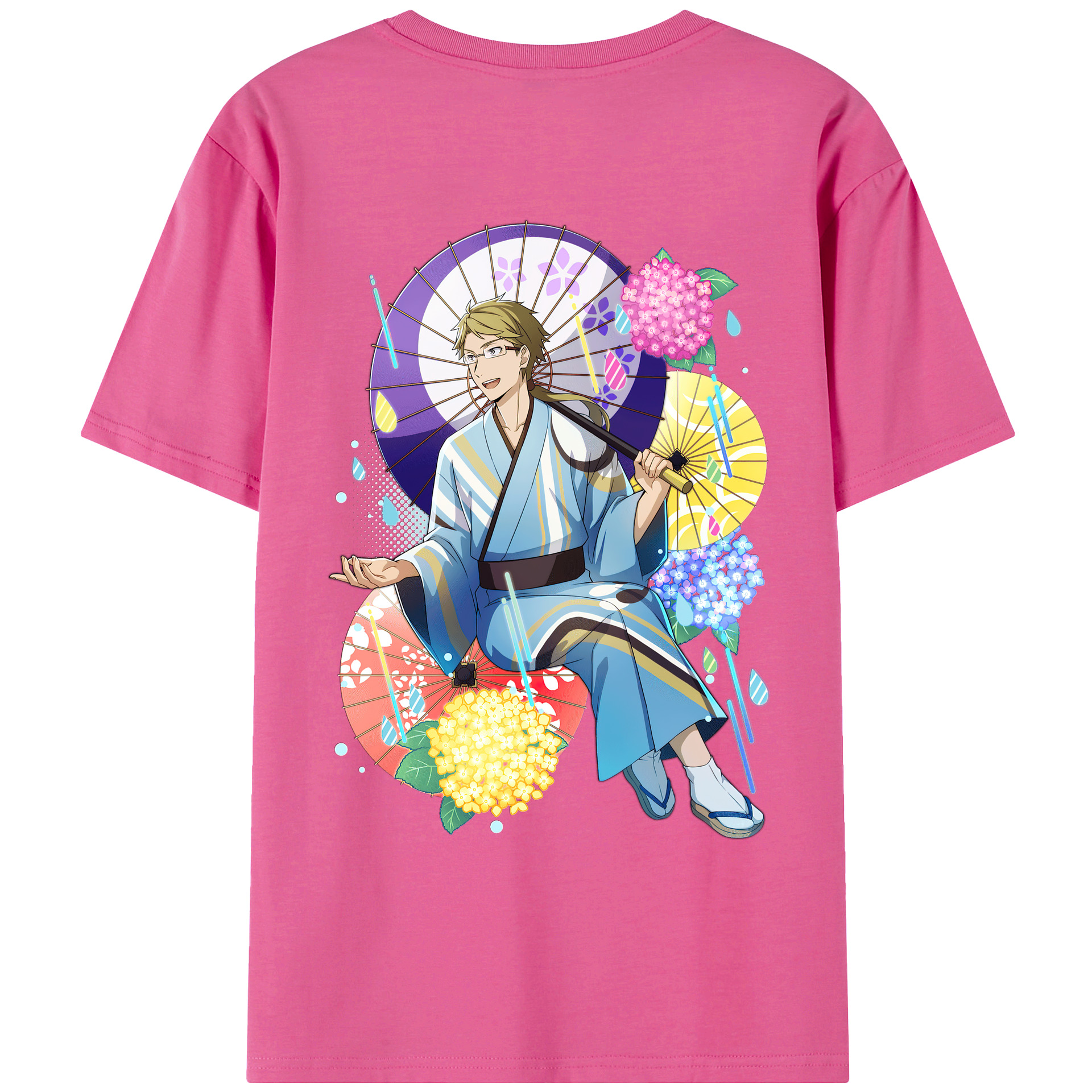 （画像用） 文豪ストレイドッグス Bungo Stray Dogs レディース半袖Tシャツ(バックプリント)