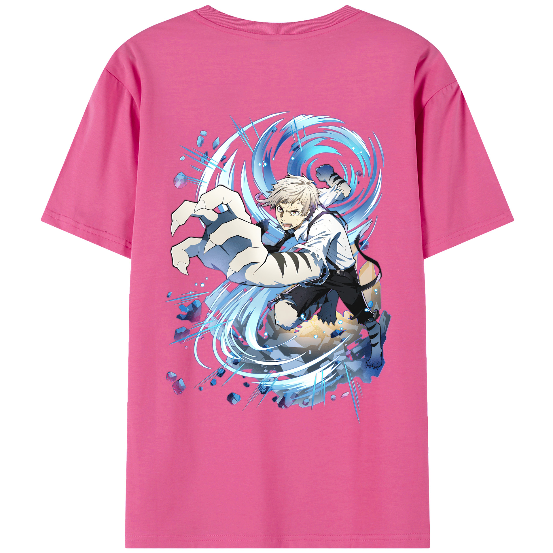 （画像用） 文豪ストレイドッグス Bungo Stray Dogs レディース半袖Tシャツ(バックプリント)